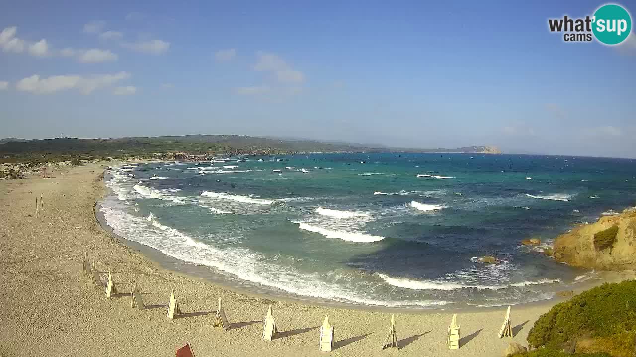 Plaža La Liccia v živo Rena Majore – Santa Teresa Gallura spletna kamera Sardinija
