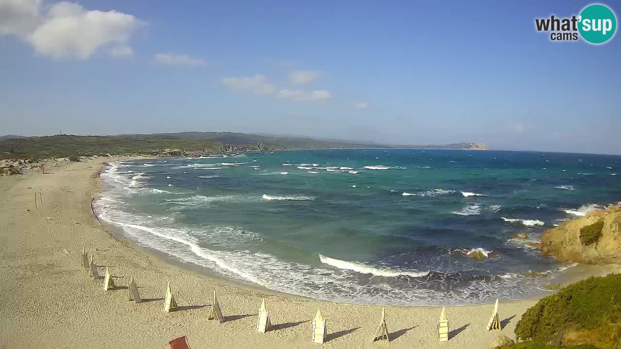 Plaža La Liccia u živo Rena Majore – Santa Teresa Gallura web kamera Sardinija