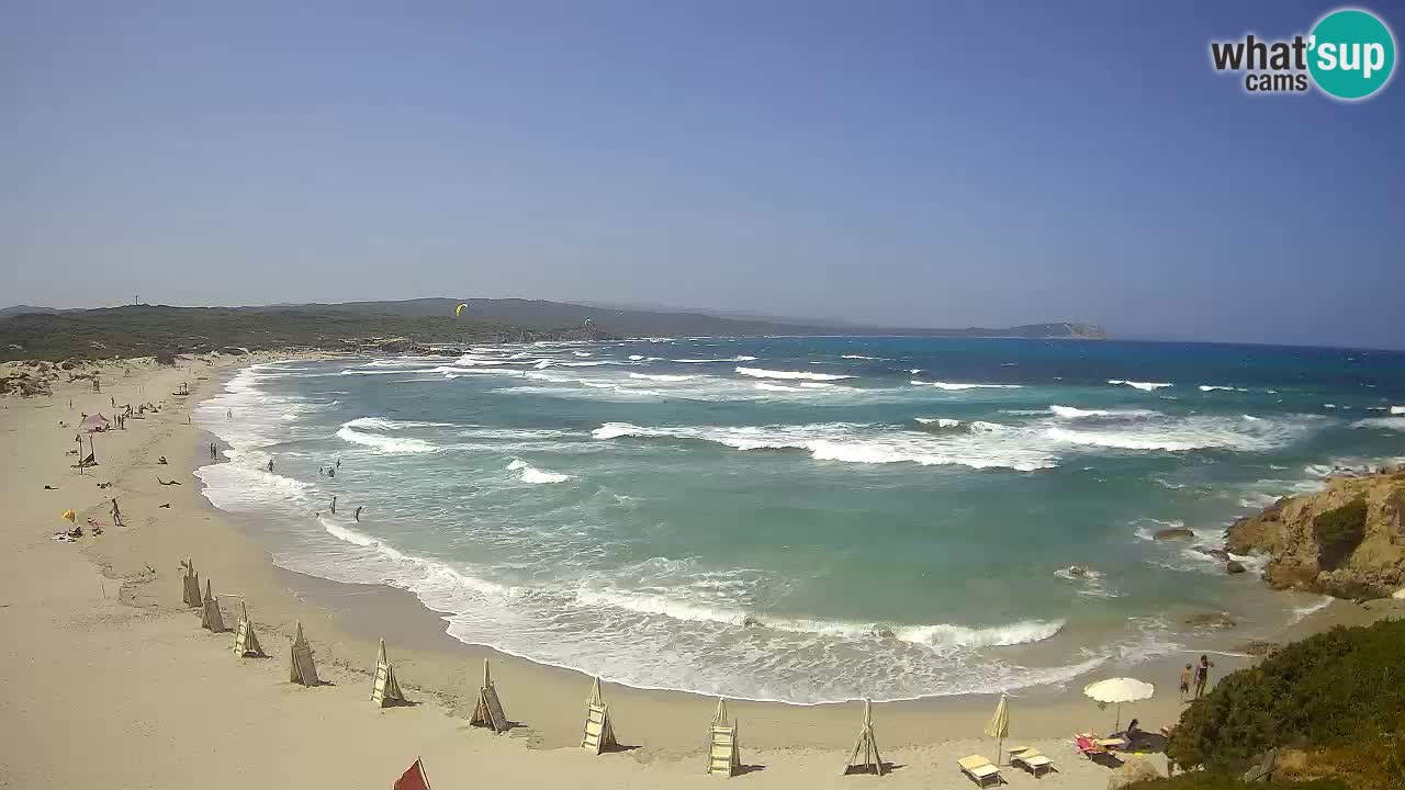 Plaža La Liccia v živo Rena Majore – Santa Teresa Gallura spletna kamera Sardinija