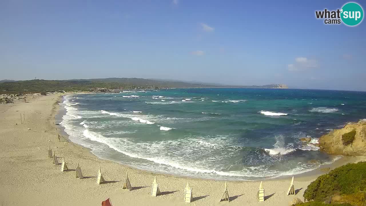 La Liccia plage livecam Rena Majore – Santa Teresa Gallura webcam Sardaigne