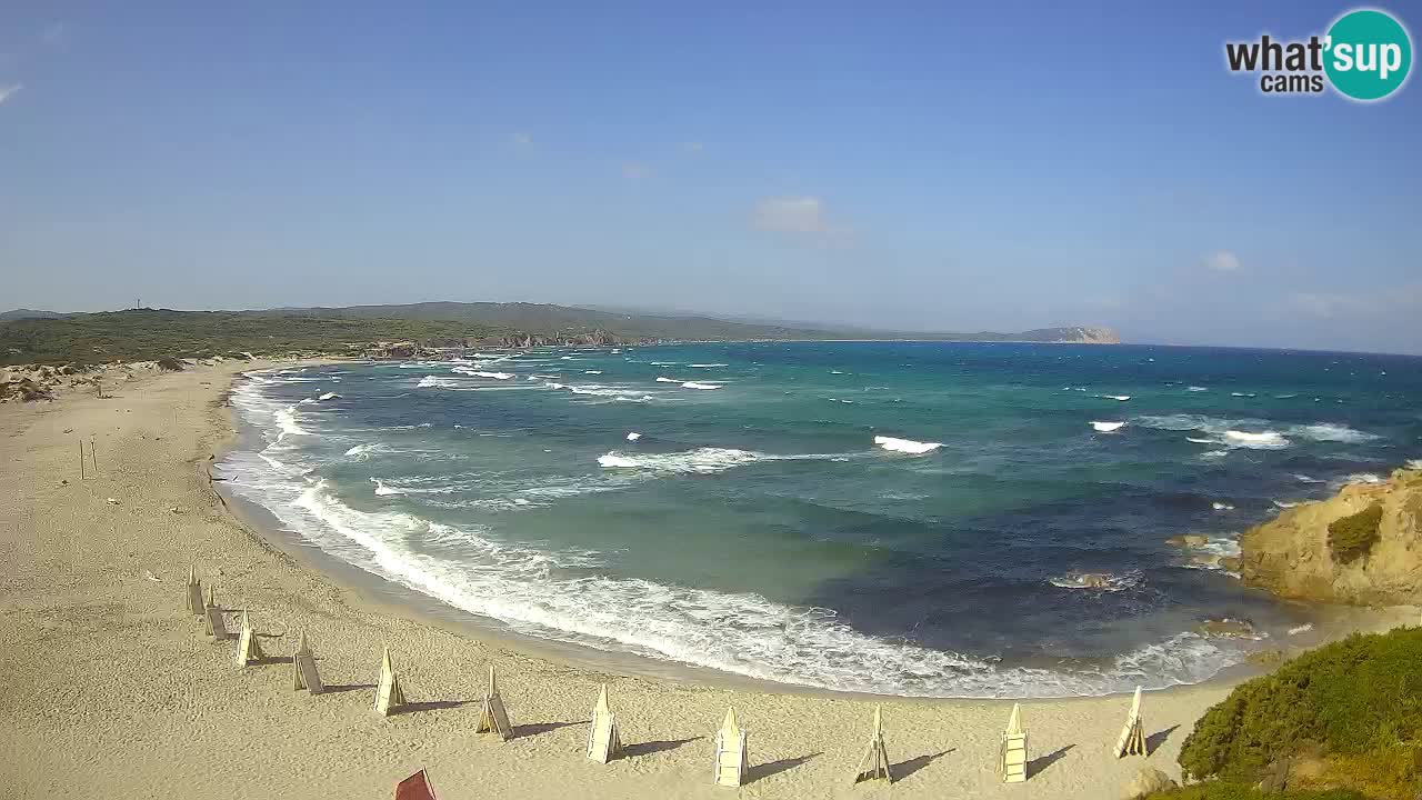 Spiaggia La Liccia webcam Rena Majore – Santa Teresa Gallura livecam Sardegna