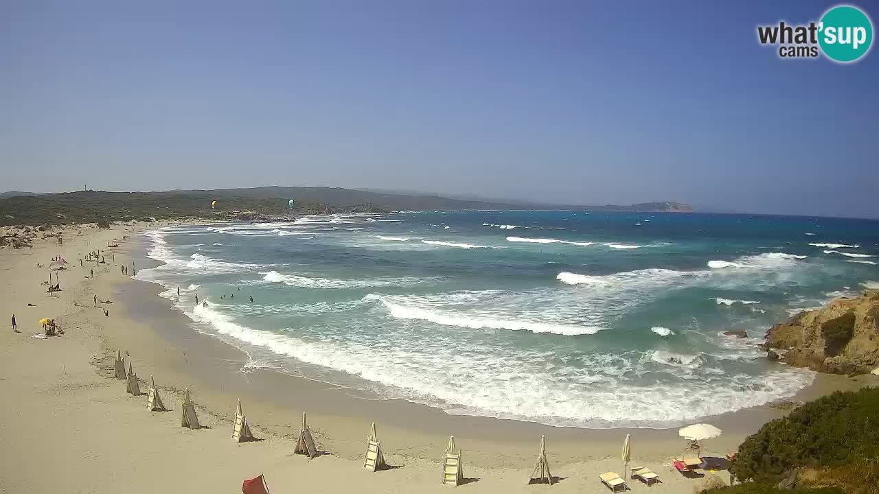 Plaža La Liccia u živo Rena Majore – Santa Teresa Gallura web kamera Sardinija