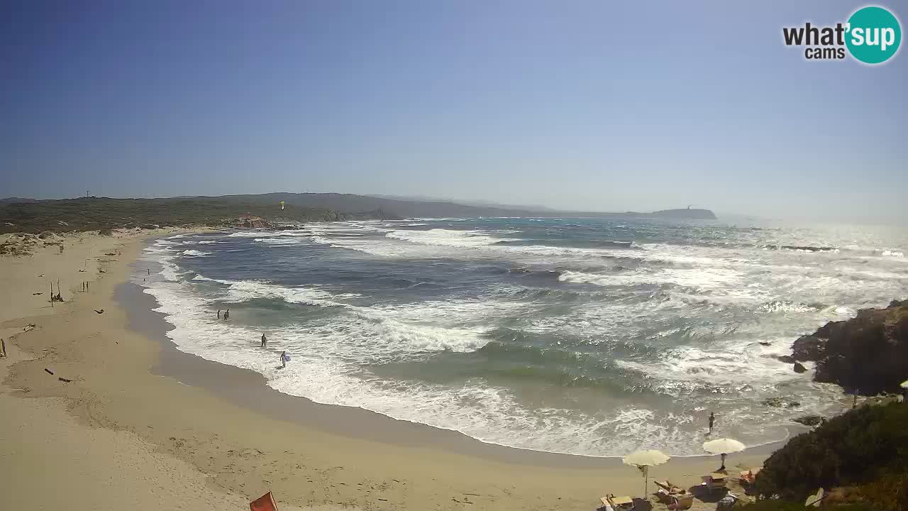 Plaža La Liccia v živo Rena Majore – Santa Teresa Gallura spletna kamera Sardinija