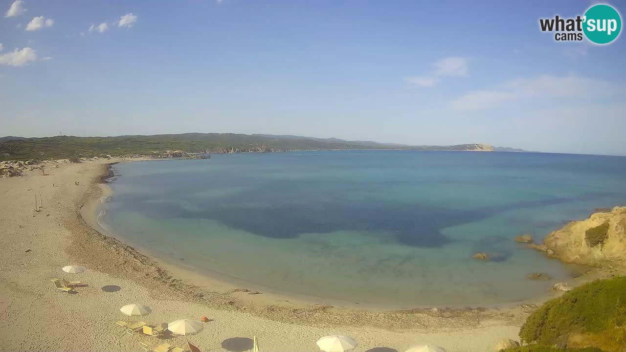 Plaža La Liccia u živo Rena Majore – Santa Teresa Gallura web kamera Sardinija