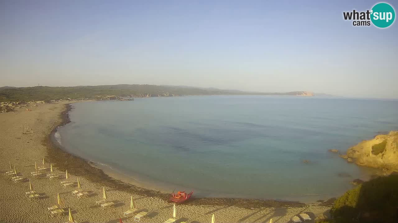 Spiaggia La Liccia webcam Rena Majore – Santa Teresa Gallura livecam Sardegna