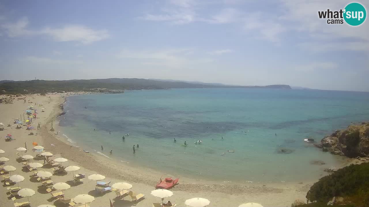 Spiaggia La Liccia webcam Rena Majore – Santa Teresa Gallura livecam Sardegna
