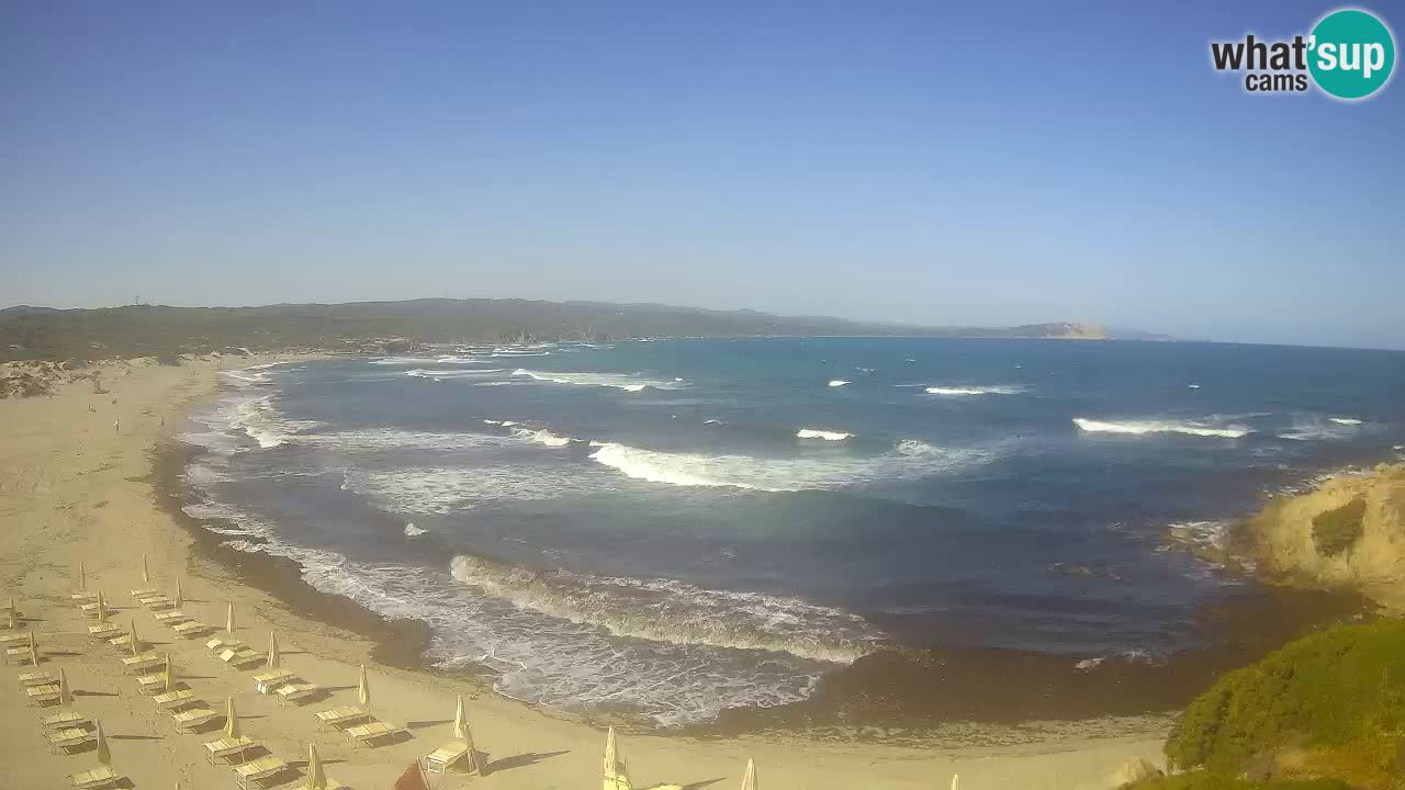 La Liccia beach webcam Rena Majore – Santa Teresa Gallura livecam Sardinia