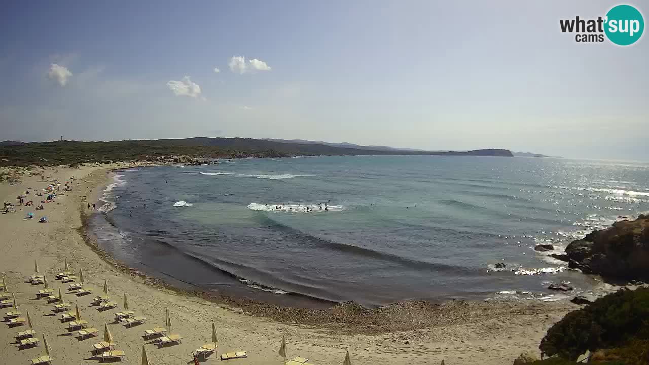 Plaža La Liccia v živo Rena Majore – Santa Teresa Gallura spletna kamera Sardinija