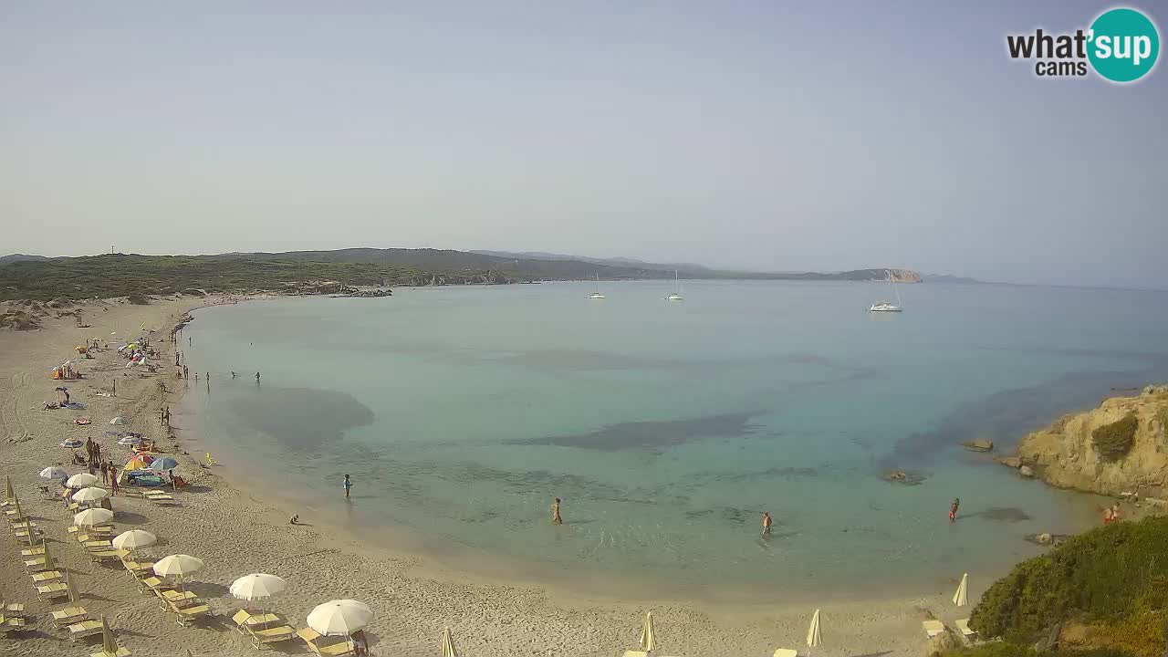 La Liccia plage livecam Rena Majore – Santa Teresa Gallura webcam Sardaigne