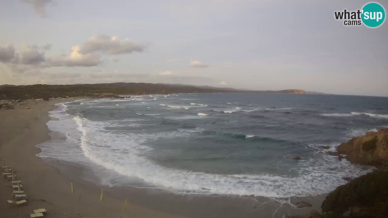 Plaža La Liccia v živo Rena Majore – Santa Teresa Gallura spletna kamera Sardinija