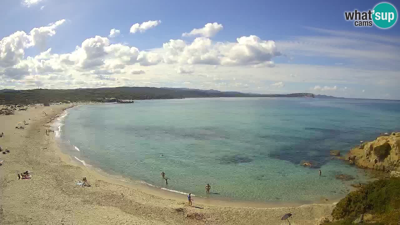 Plaža La Liccia v živo Rena Majore – Santa Teresa Gallura spletna kamera Sardinija