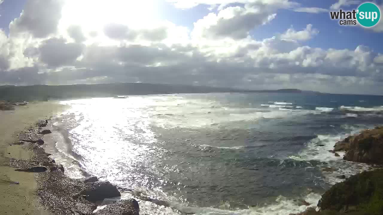 Plaža La Liccia u živo Rena Majore – Santa Teresa Gallura web kamera Sardinija