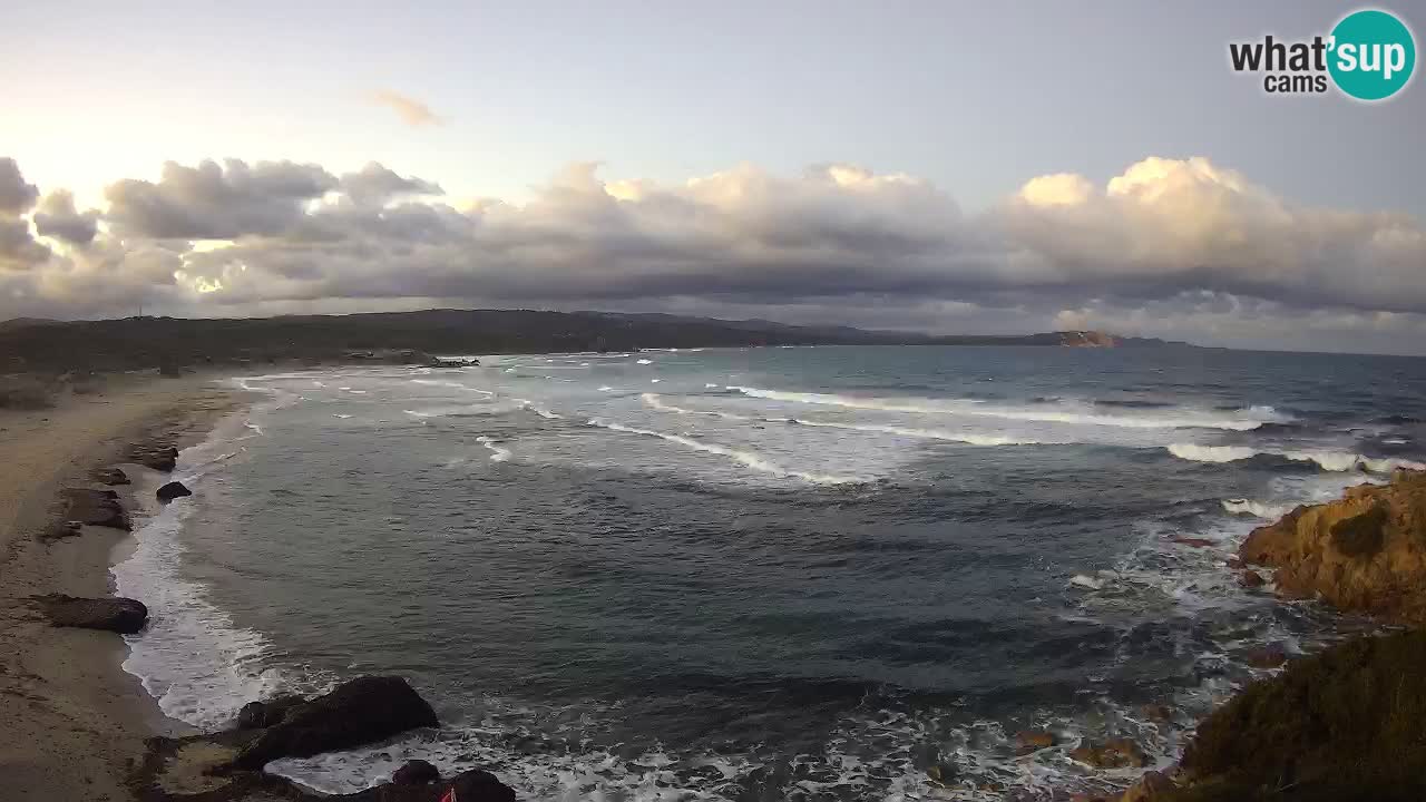Plaža La Liccia v živo Rena Majore – Santa Teresa Gallura spletna kamera Sardinija
