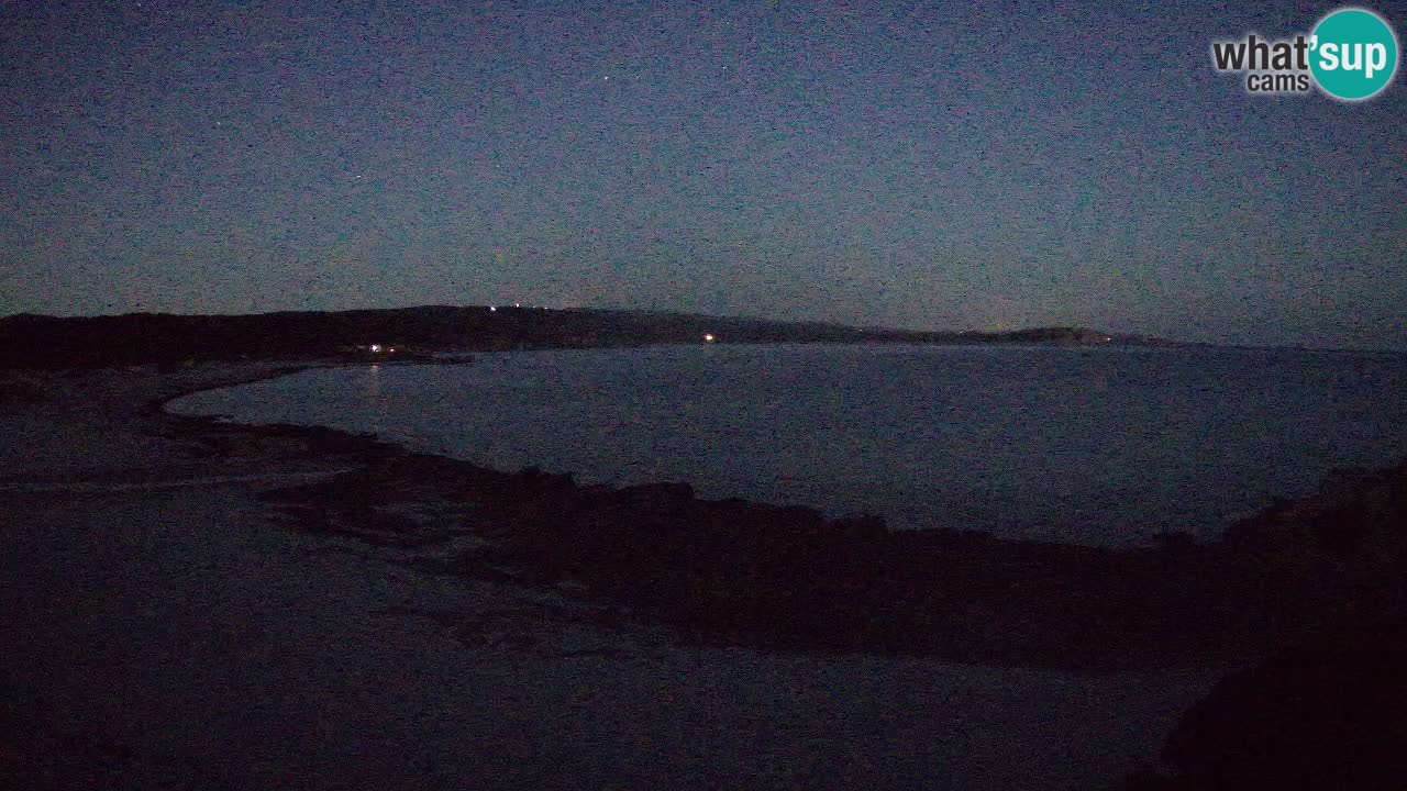Plaža La Liccia u živo Rena Majore – Santa Teresa Gallura web kamera Sardinija