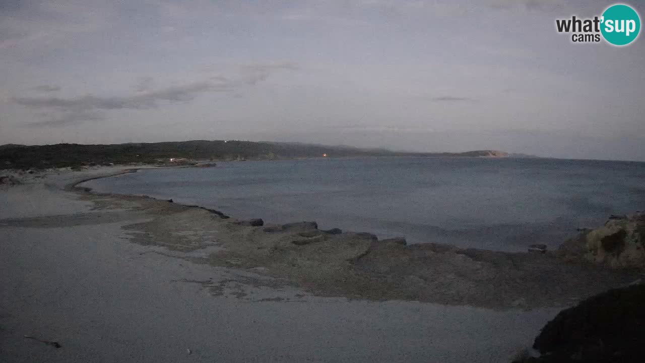 Plaža La Liccia v živo Rena Majore – Santa Teresa Gallura spletna kamera Sardinija