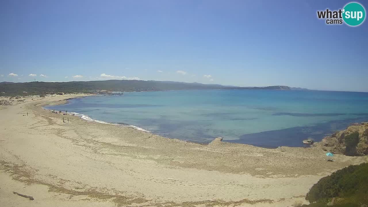 Plaža La Liccia u živo Rena Majore – Santa Teresa Gallura web kamera Sardinija