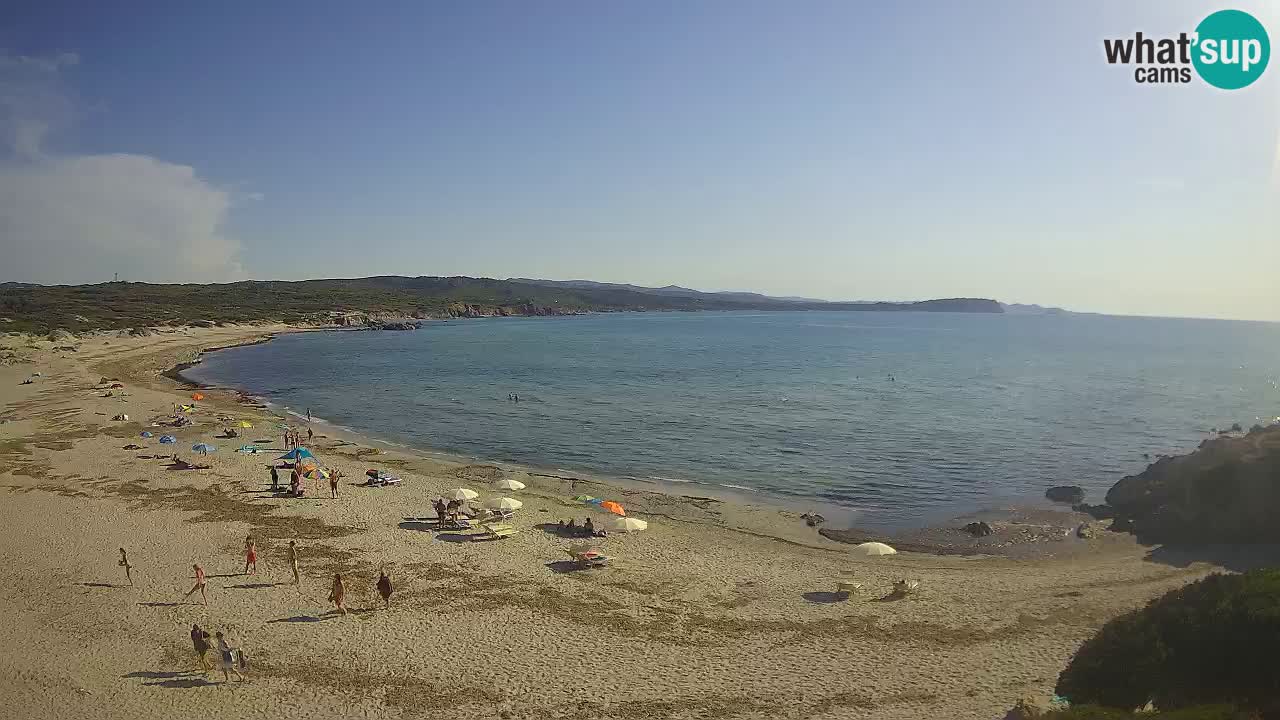 Spiaggia La Liccia webcam Rena Majore – Santa Teresa Gallura livecam Sardegna
