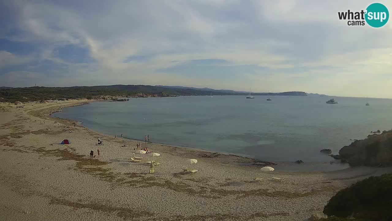 La Liccia plage livecam Rena Majore – Santa Teresa Gallura webcam Sardaigne