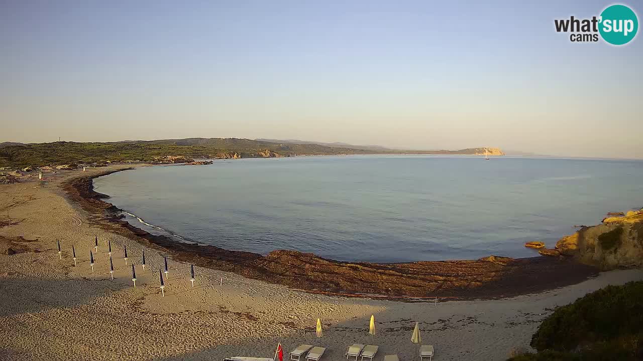 Plaža La Liccia u živo Rena Majore – Santa Teresa Gallura web kamera Sardinija