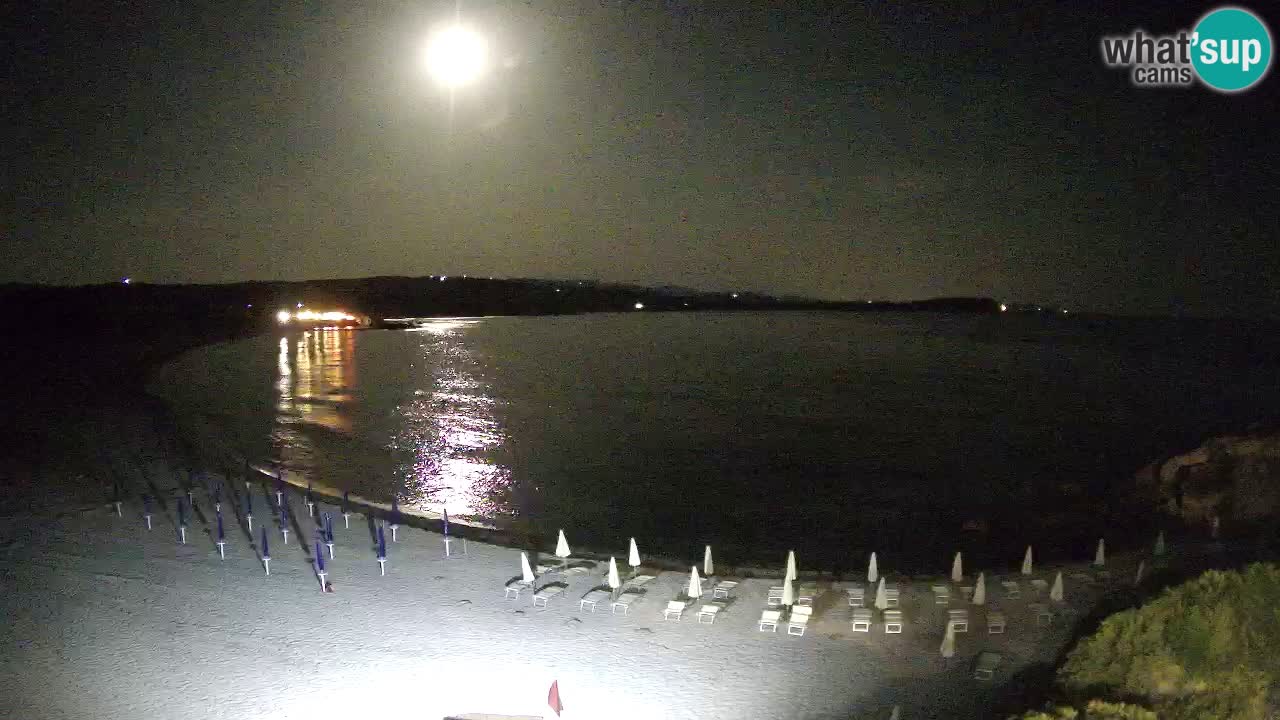 Spiaggia La Liccia webcam Rena Majore – Santa Teresa Gallura livecam Sardegna