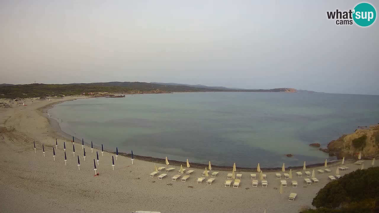 La Liccia beach webcam Rena Majore – Santa Teresa Gallura livecam Sardinia