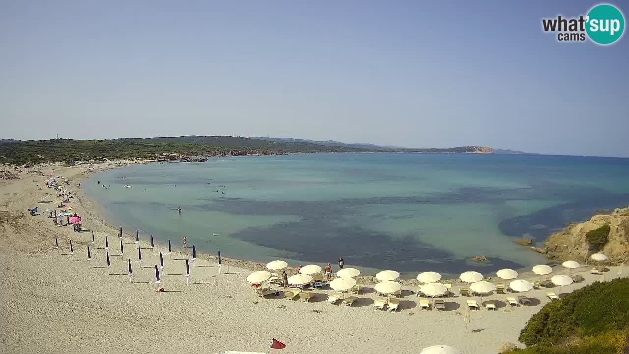 Spiaggia La Liccia webcam Rena Majore – Santa Teresa Gallura livecam Sardegna