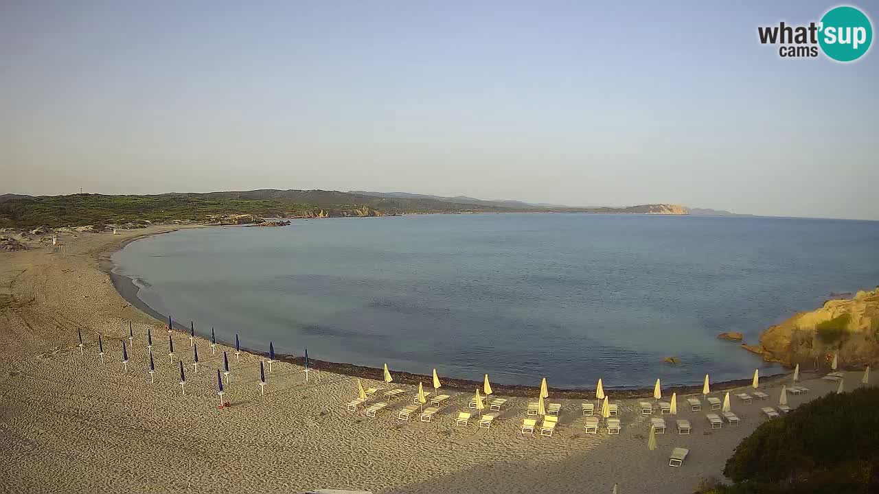 Spiaggia La Liccia webcam Rena Majore – Santa Teresa Gallura livecam Sardegna