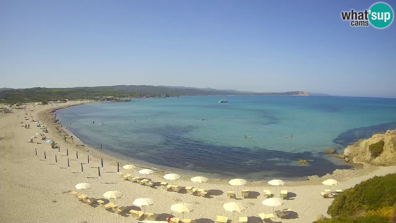 La Liccia playa webcam Rena Majore – Santa Teresa Gallura en vivo Cerdeña