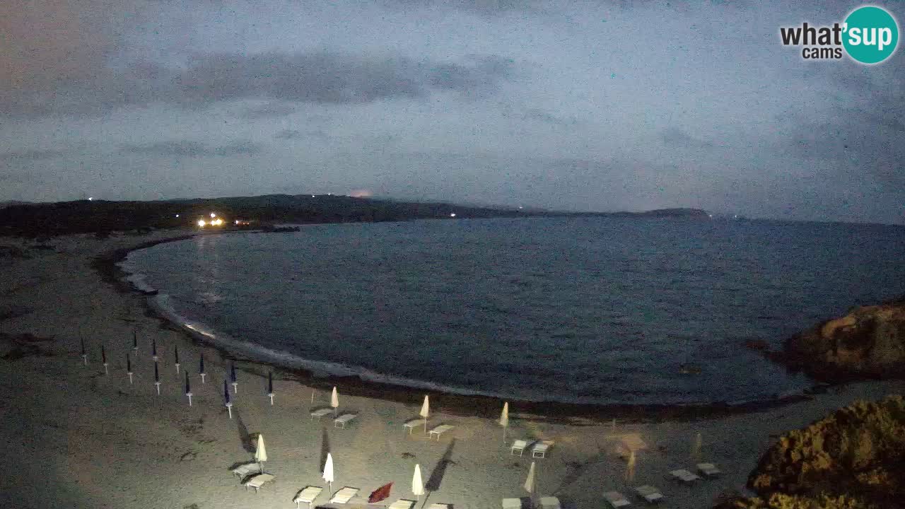 La Liccia plage livecam Rena Majore – Santa Teresa Gallura webcam Sardaigne