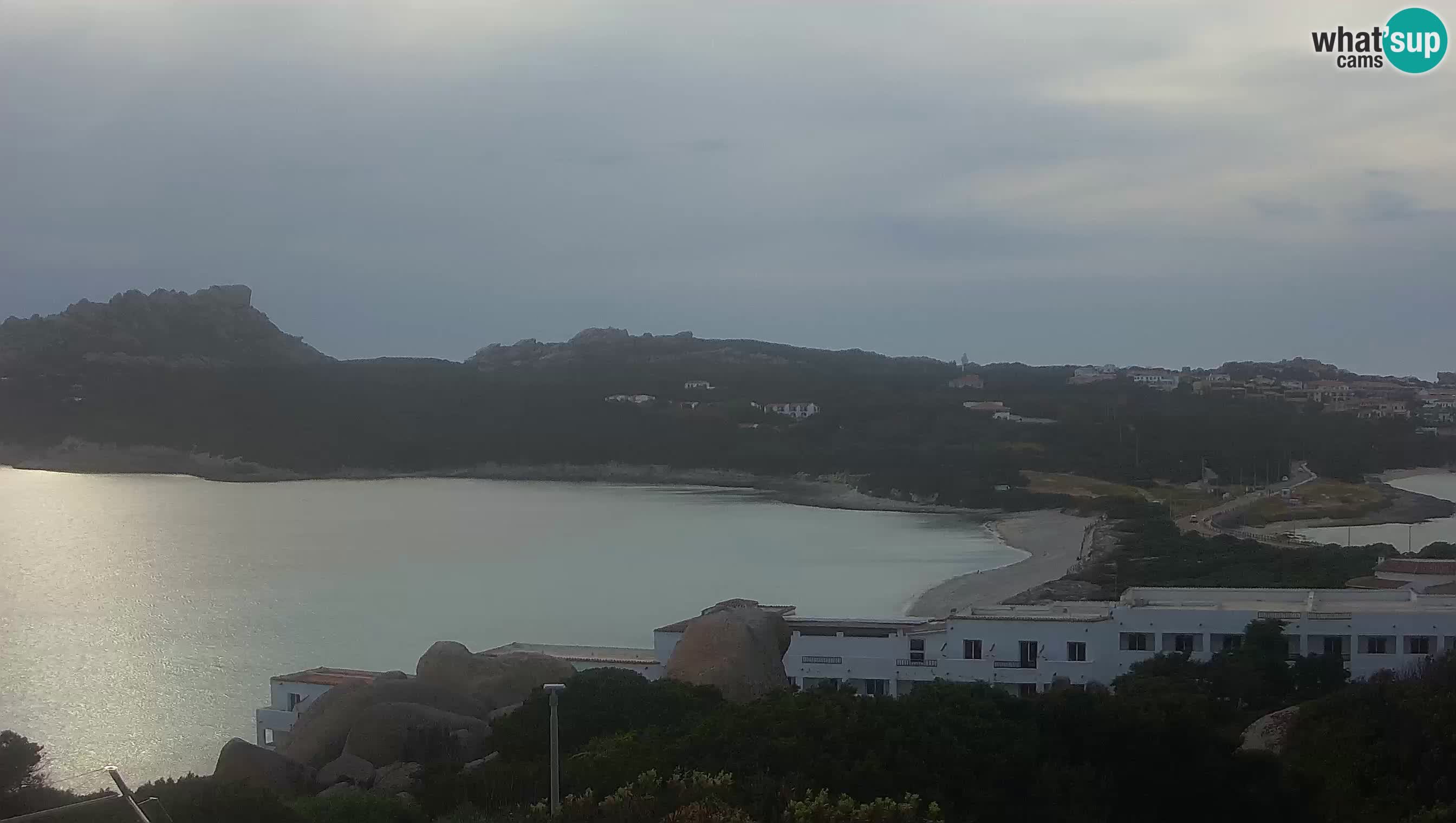Spletna kamera v živo Capo Testa plaža dveh morij – Santa Teresa Gallura – Sardinija