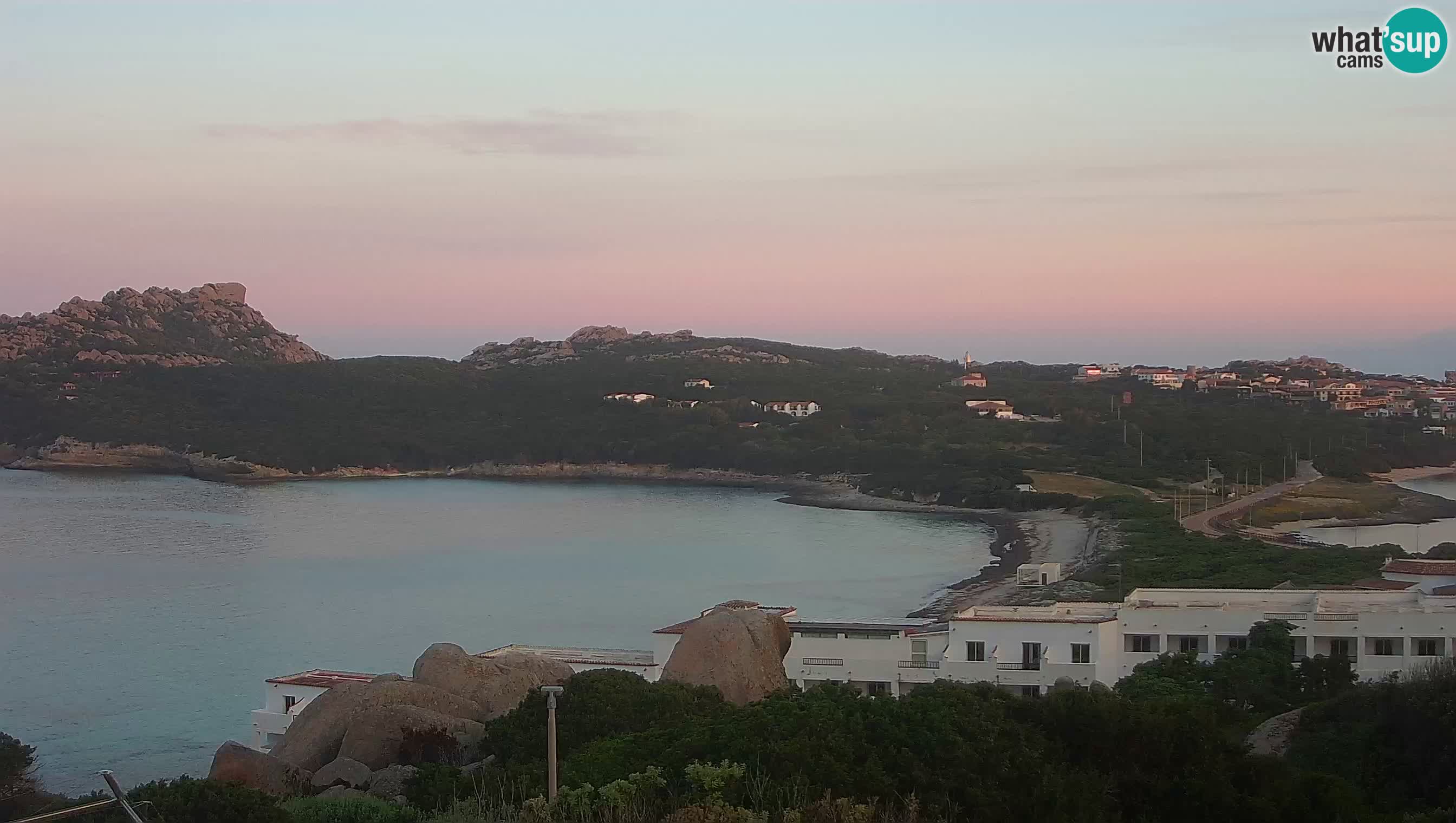 Spletna kamera v živo Capo Testa plaža dveh morij – Santa Teresa Gallura – Sardinija