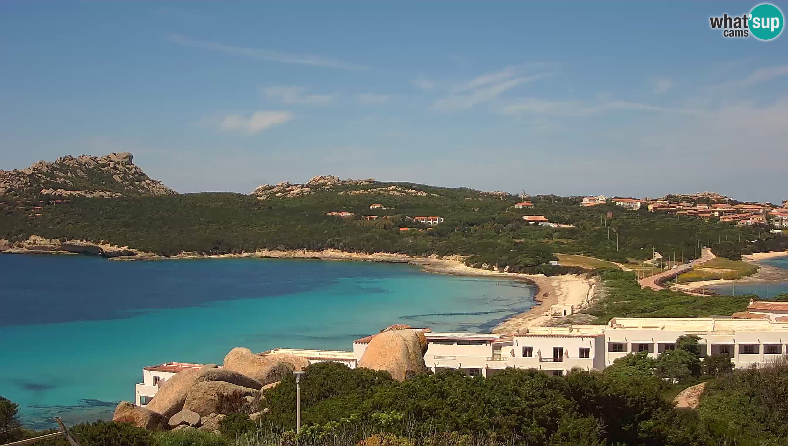 Web kamera uživo Capo Testa plaža s 2 mora – Santa Teresa Gallura – kamera uživo Sardinija