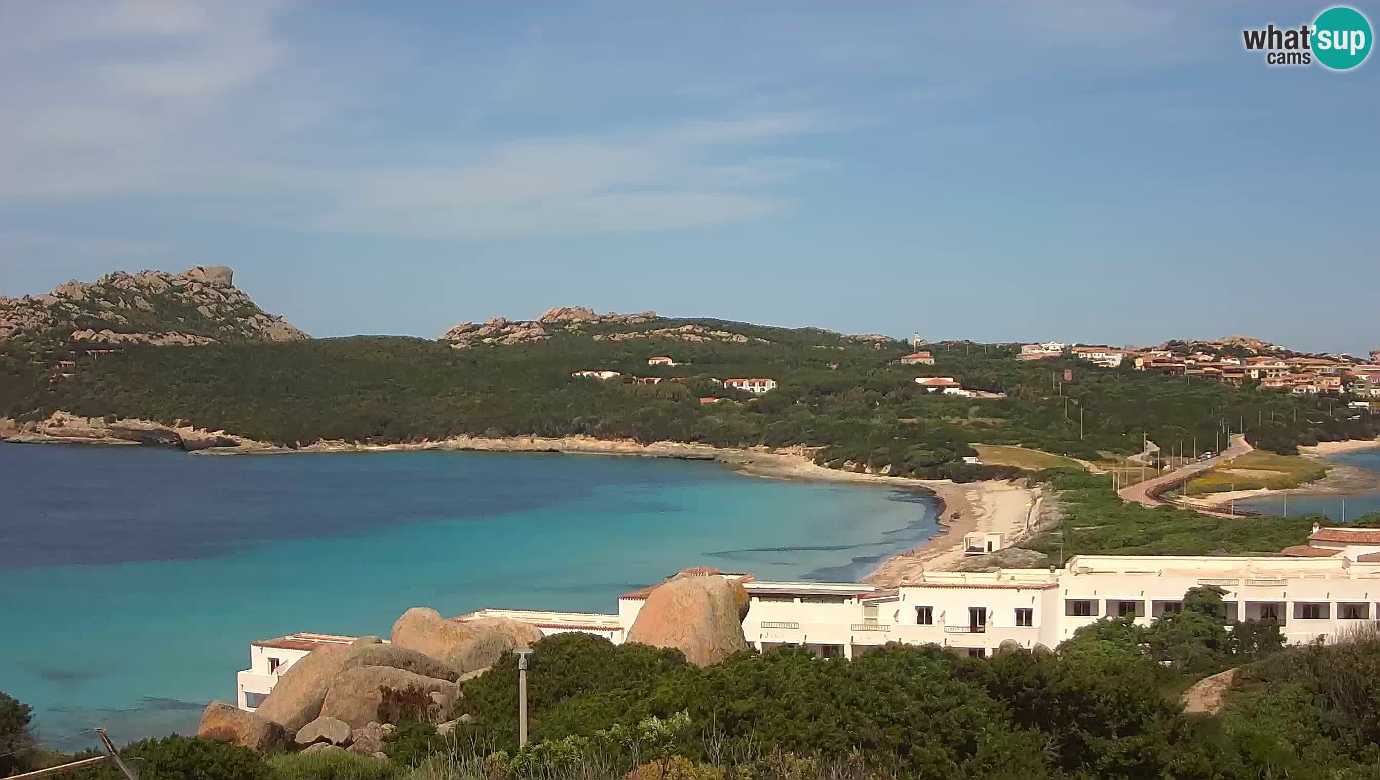 Live Webcam Capo Testa la spiaggia dei due mari – Santa Teresa Gallura – livecam Sardegna
