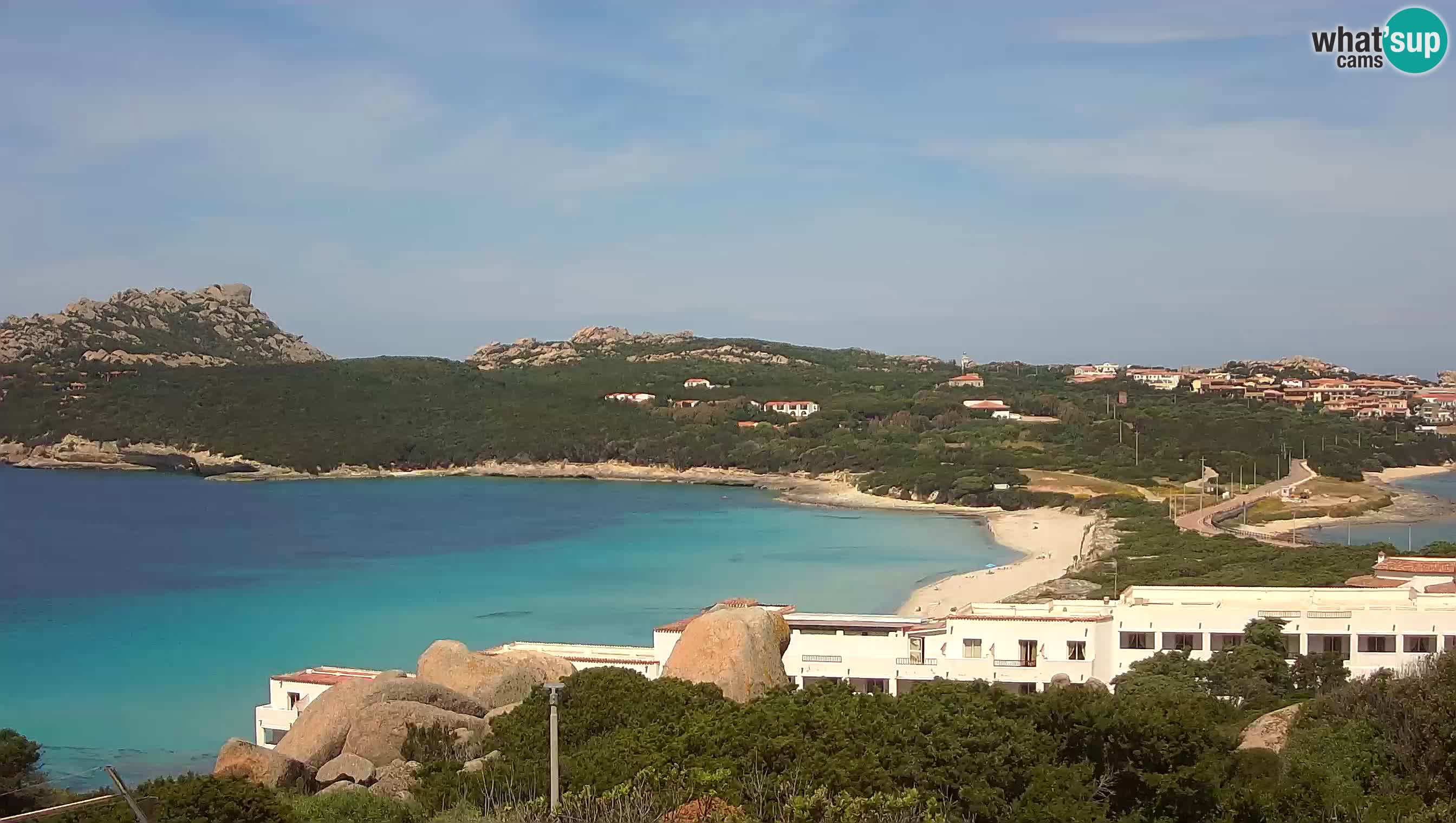 Live Webcam Capo Testa la spiaggia dei due mari – Santa Teresa Gallura – livecam Sardegna