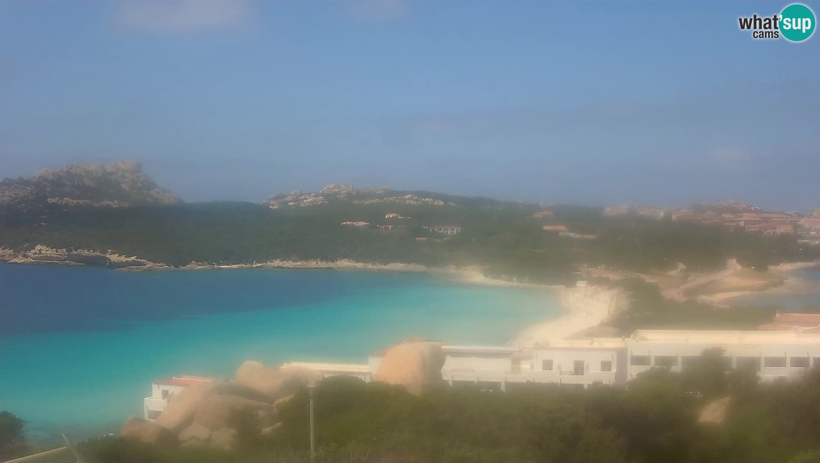 Live Webcam Capo Testa la plage de 2 mer – Santa Teresa Gallura – livecam Sardaigne