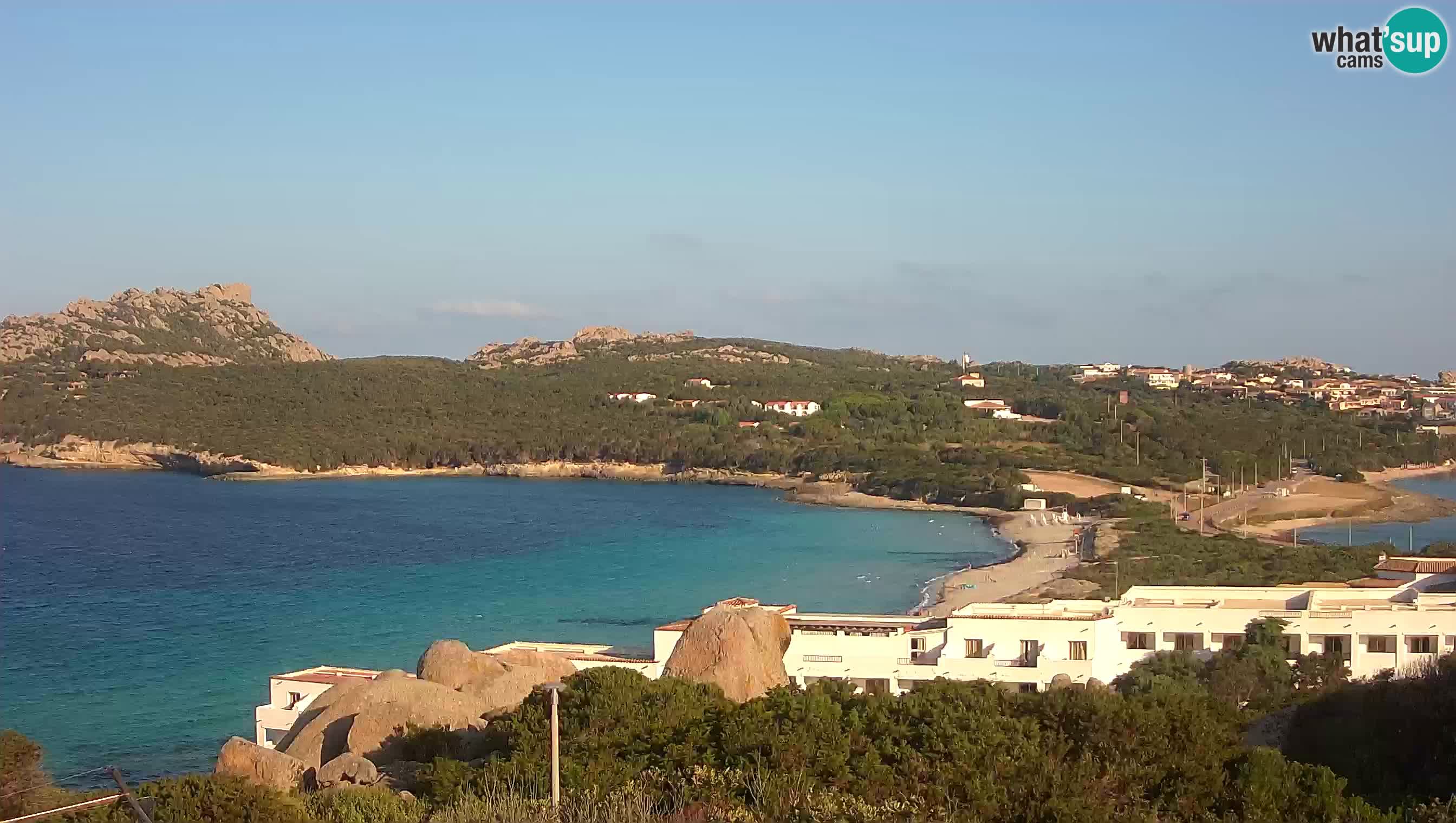 Live Webcam Capo Testa the beach of 2 sea – Santa Teresa Gallura – livecam Sardinia