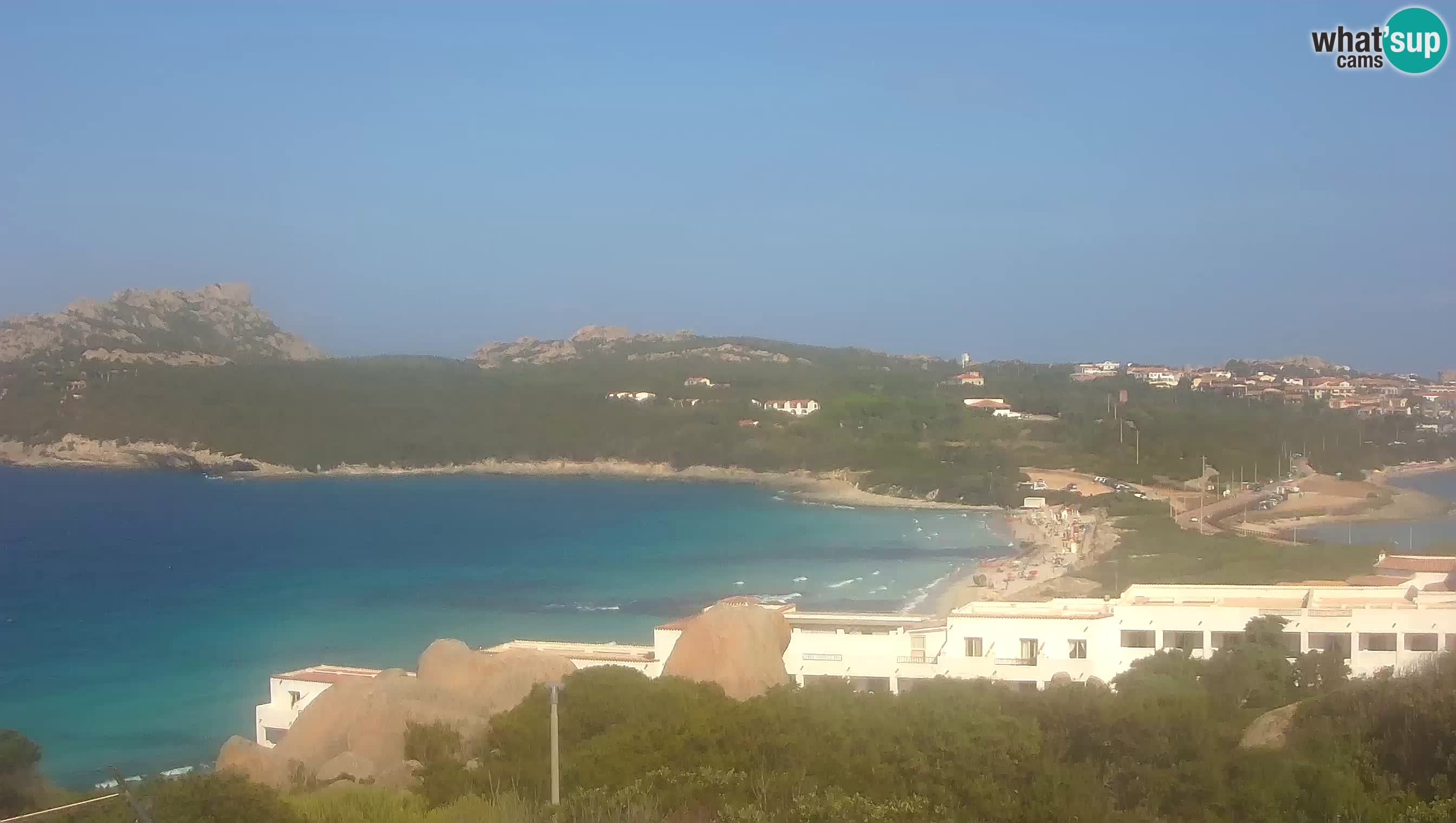 Web kamera uživo Capo Testa plaža s 2 mora – Santa Teresa Gallura – kamera uživo Sardinija