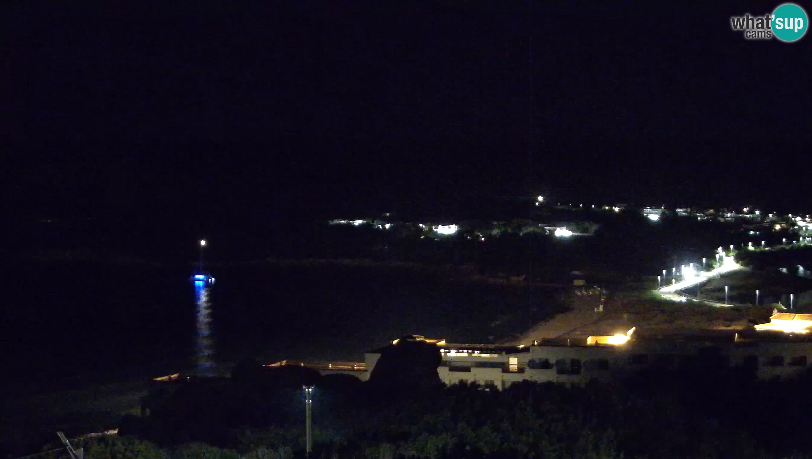 Live Webcam Capo Testa der Strand von 2 Meer – Santa Teresa Gallura – livecam Sardinien