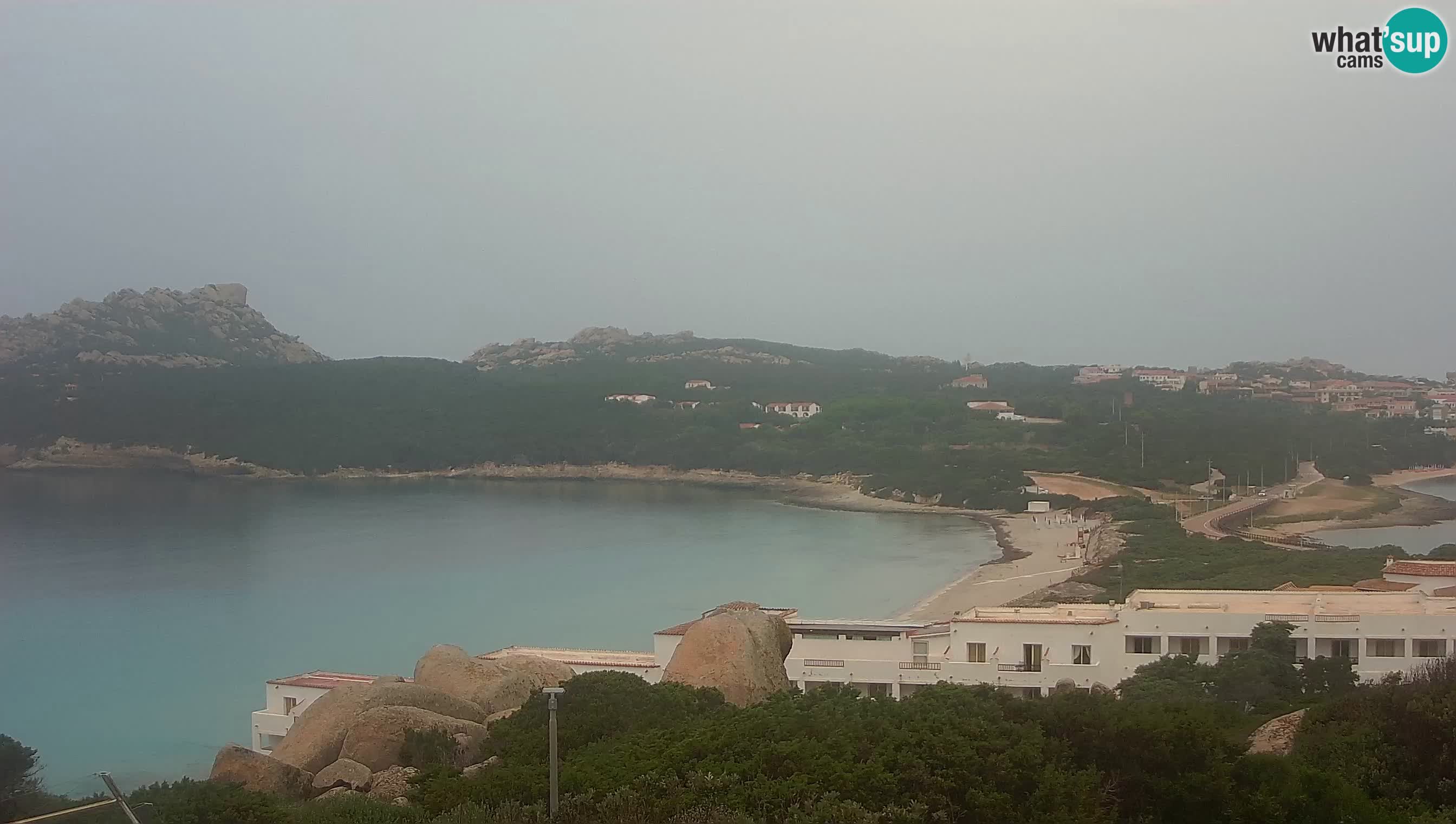 Webcam en vivo Capo Testa la playa de 2 mar – Santa Teresa Gallura – livecam Sardinia