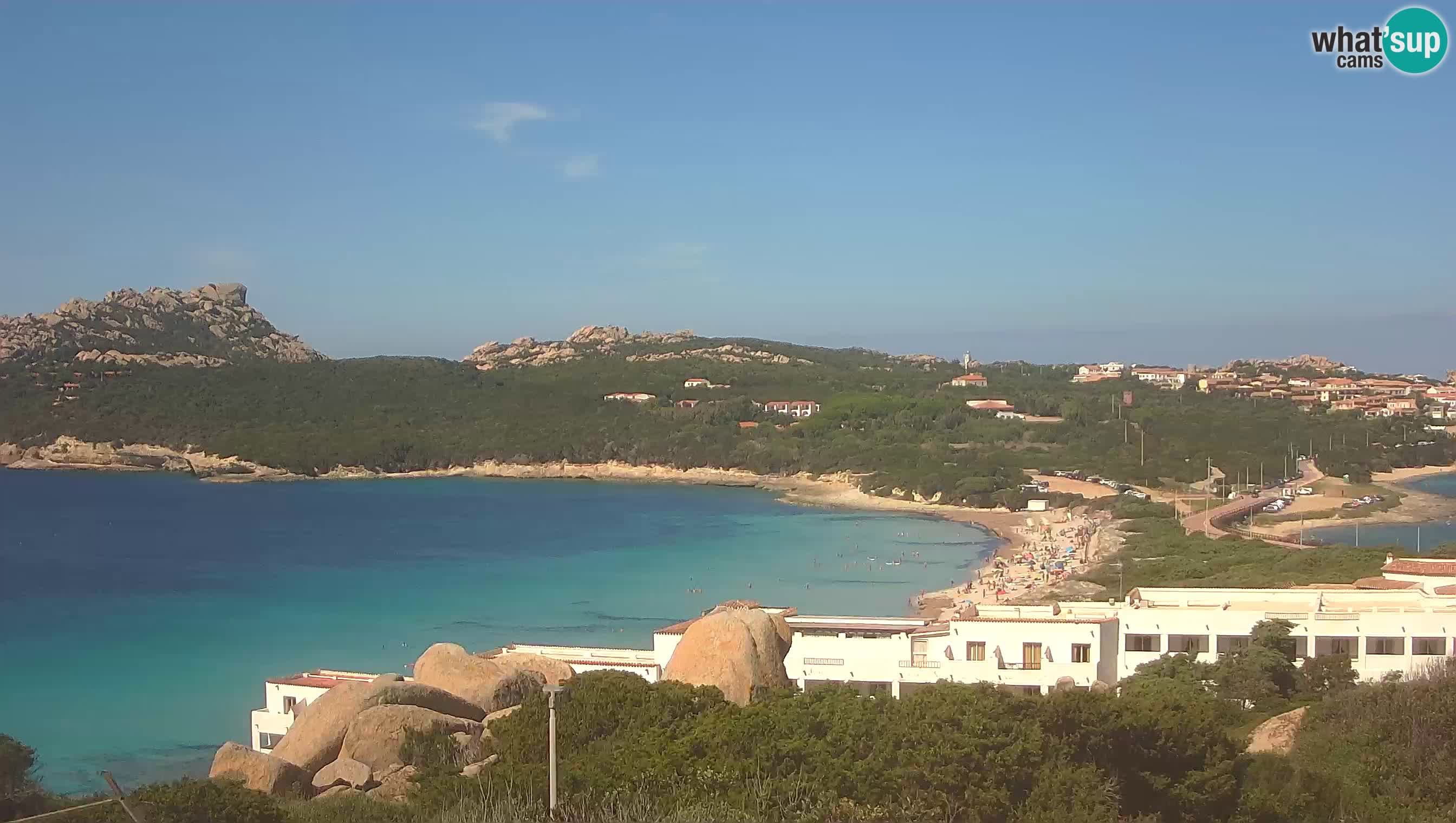 Web kamera uživo Capo Testa plaža s 2 mora – Santa Teresa Gallura – kamera uživo Sardinija