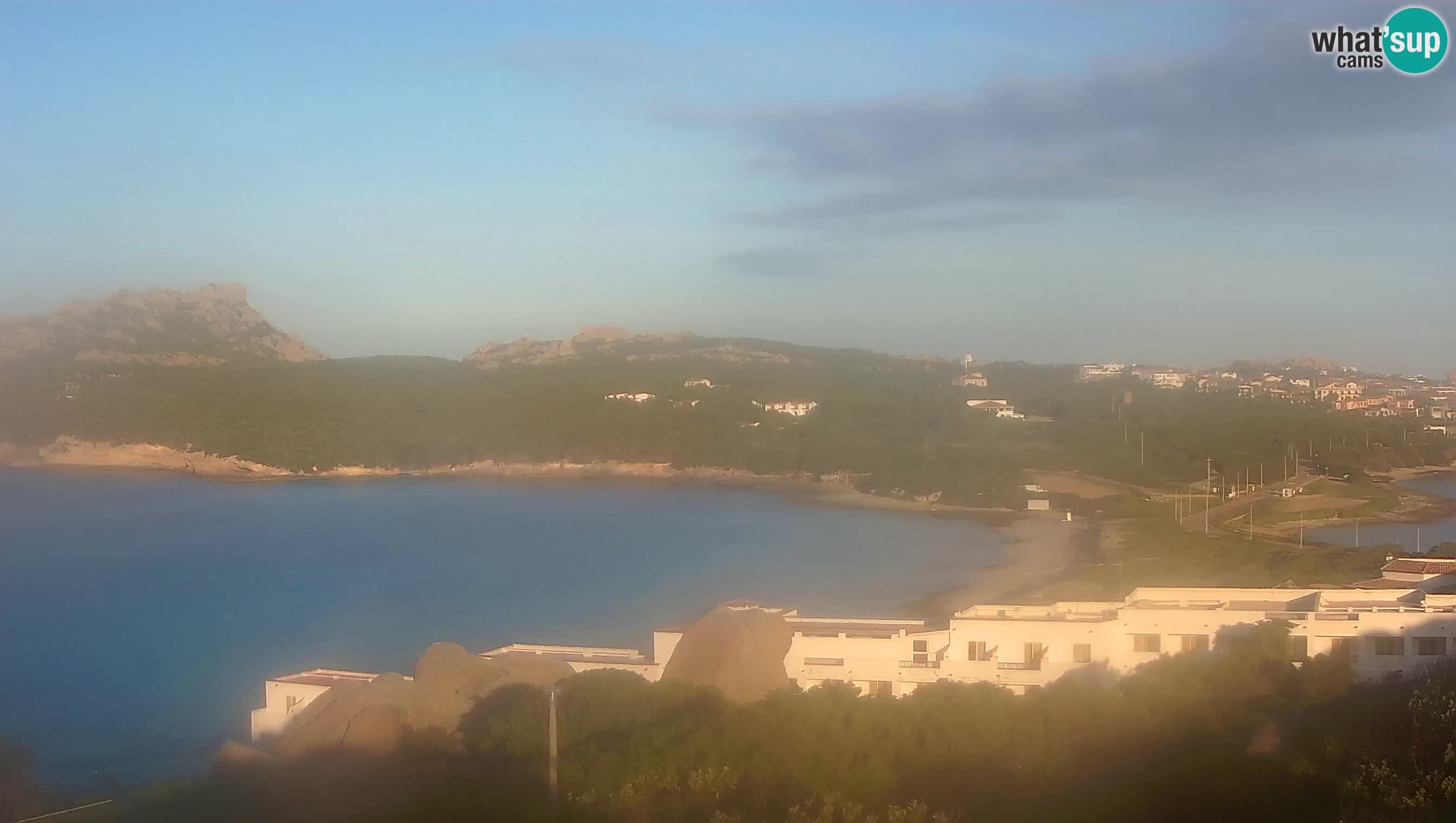 Live Webcam Capo Testa la plage de 2 mer – Santa Teresa Gallura – livecam Sardaigne