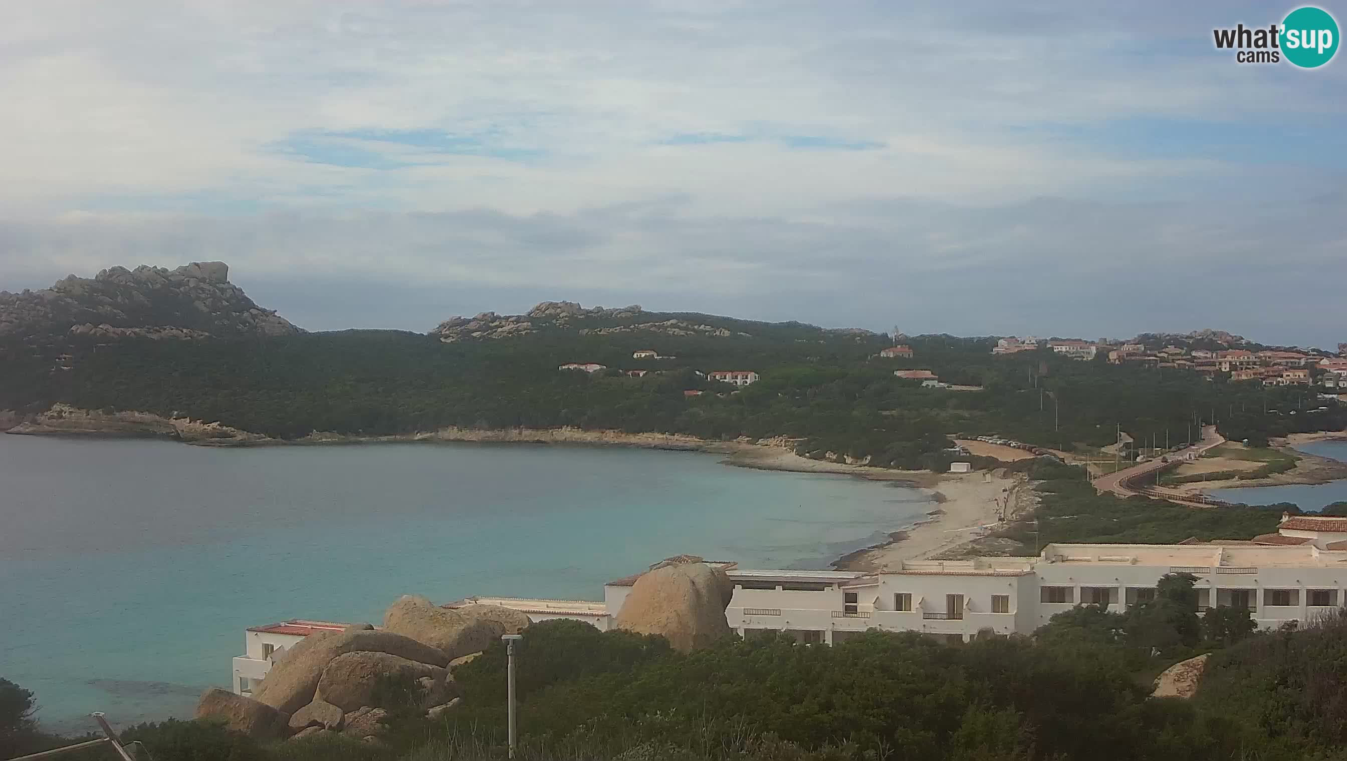 Live Webcam Capo Testa the beach of 2 sea – Santa Teresa Gallura – livecam Sardinia