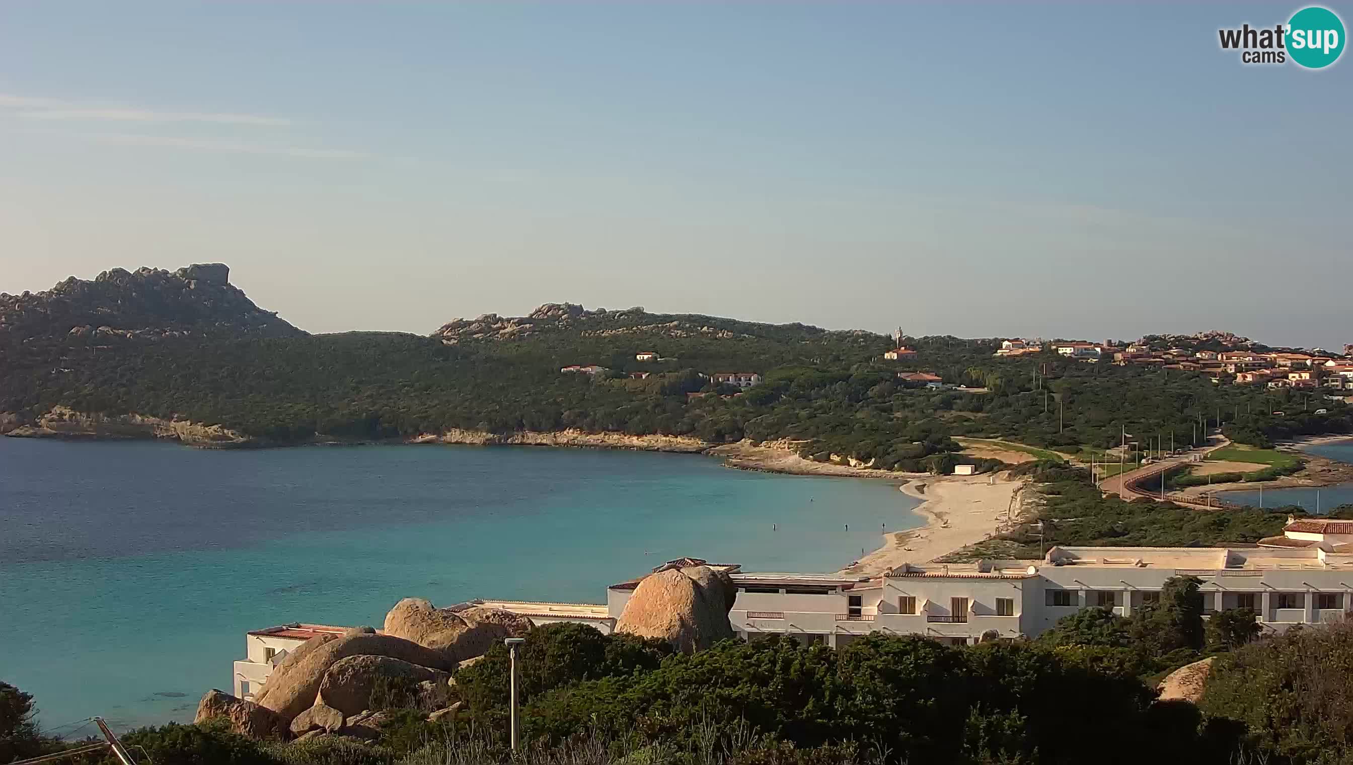 Webcam en vivo Capo Testa la playa de 2 mar – Santa Teresa Gallura – livecam Sardinia