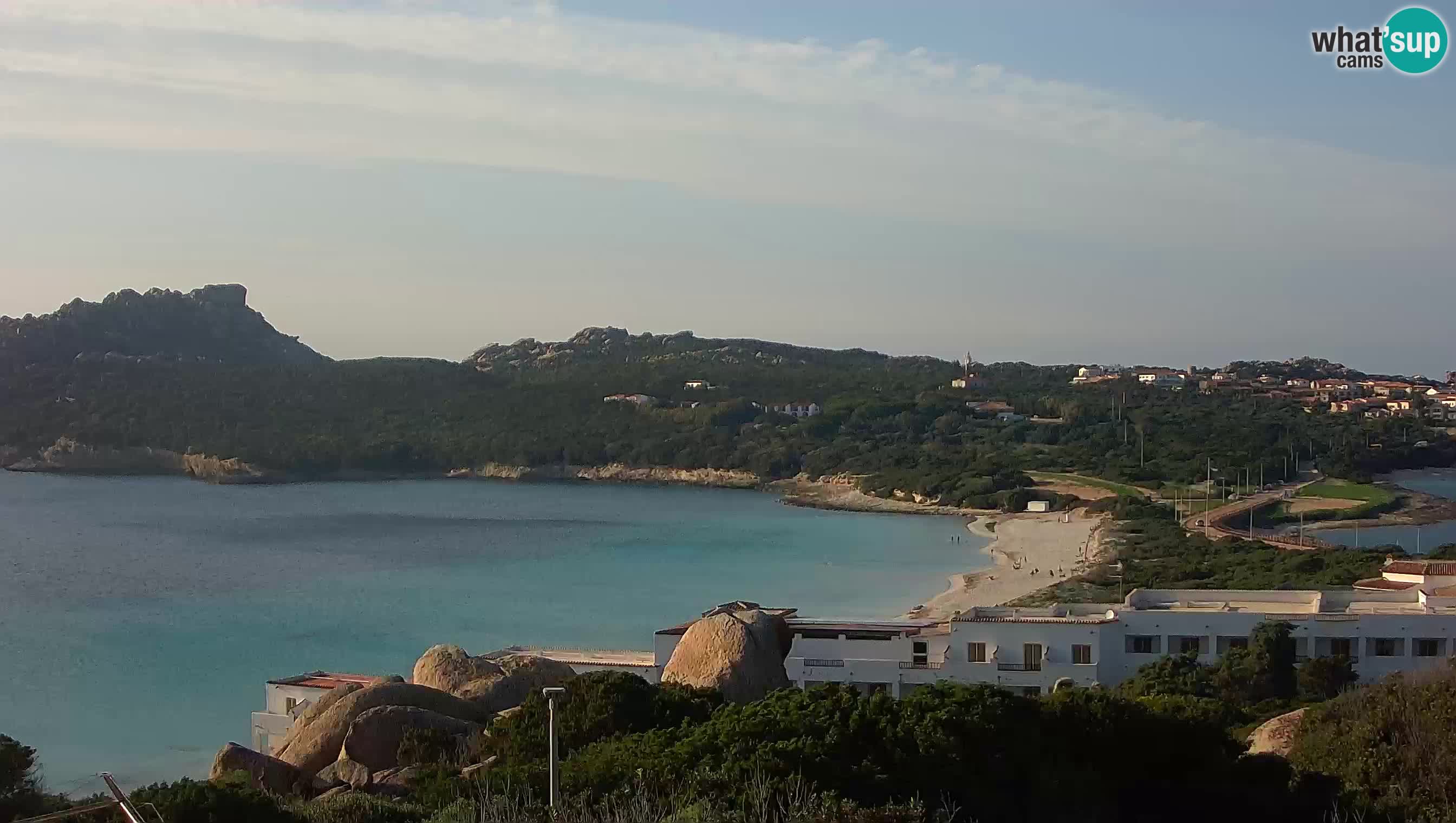 Spletna kamera v živo Capo Testa plaža dveh morij – Santa Teresa Gallura – Sardinija