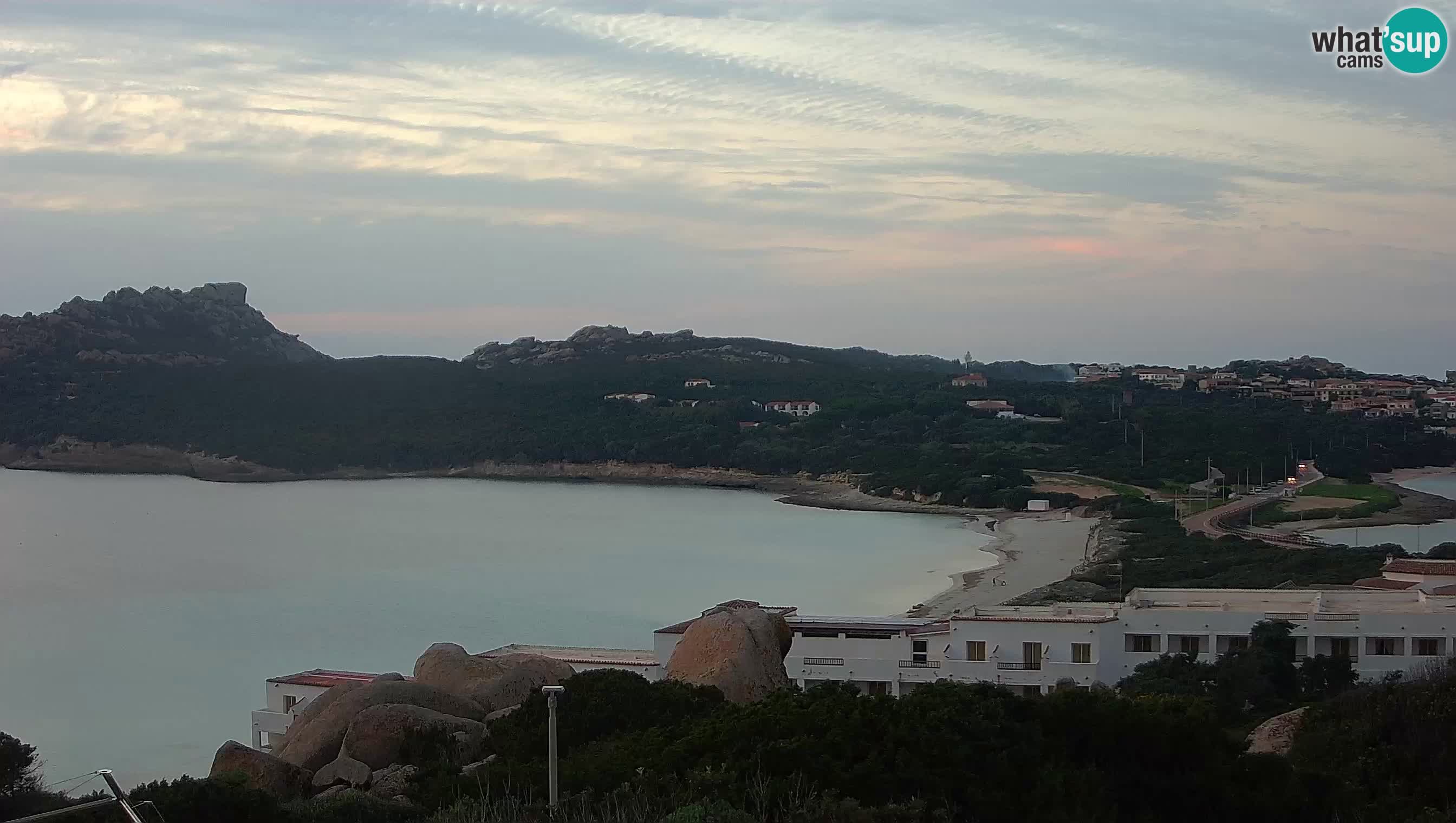 Spletna kamera v živo Capo Testa plaža dveh morij – Santa Teresa Gallura – Sardinija