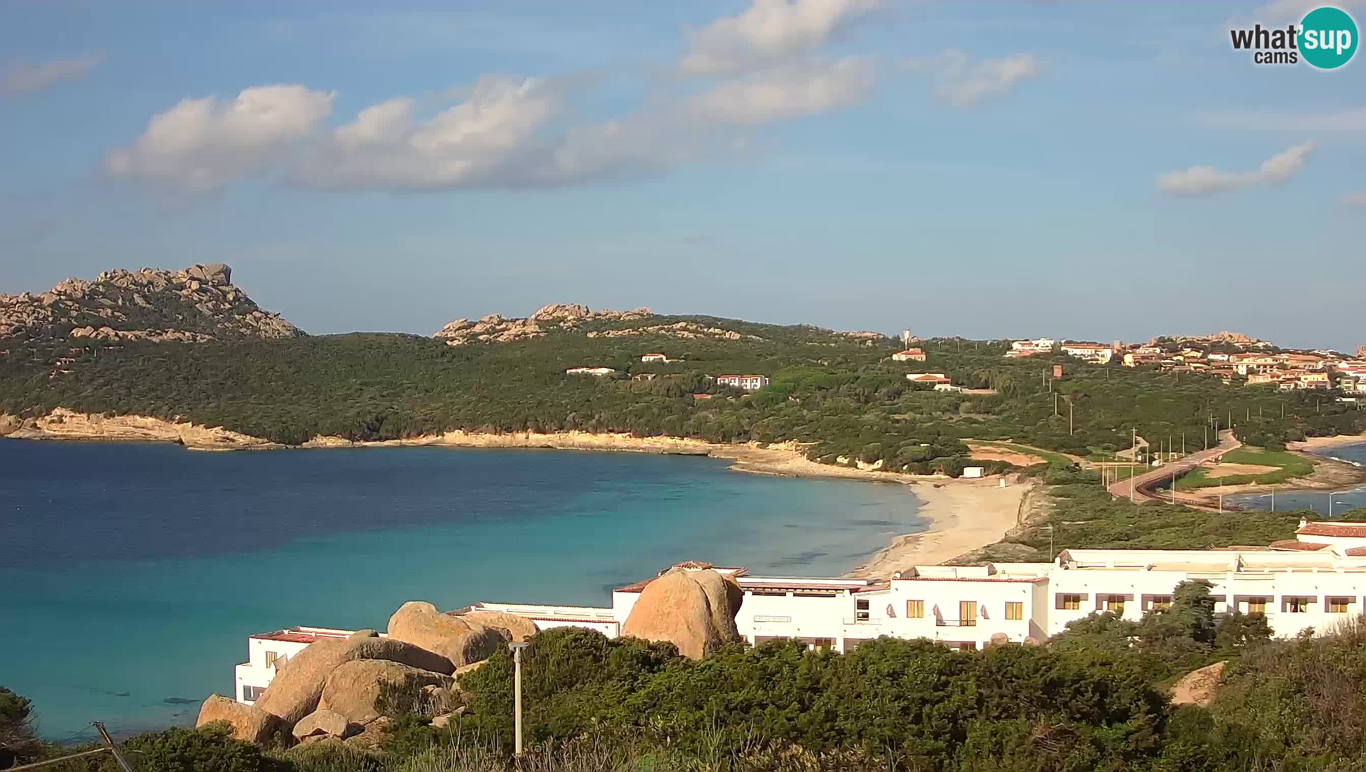 Live Webcam Capo Testa la spiaggia dei due mari – Santa Teresa Gallura – livecam Sardegna