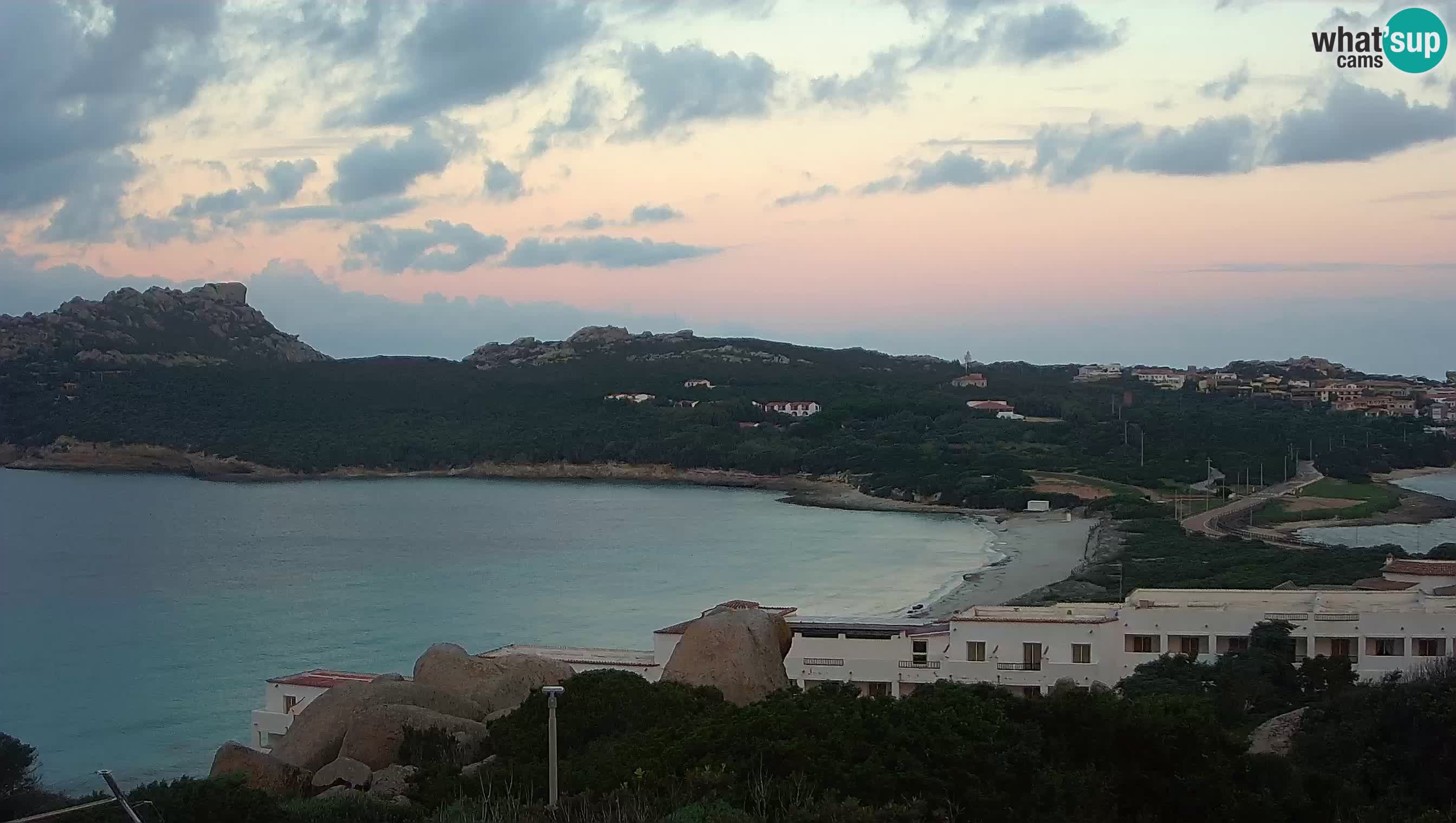 Web kamera uživo Capo Testa plaža s 2 mora – Santa Teresa Gallura – kamera uživo Sardinija