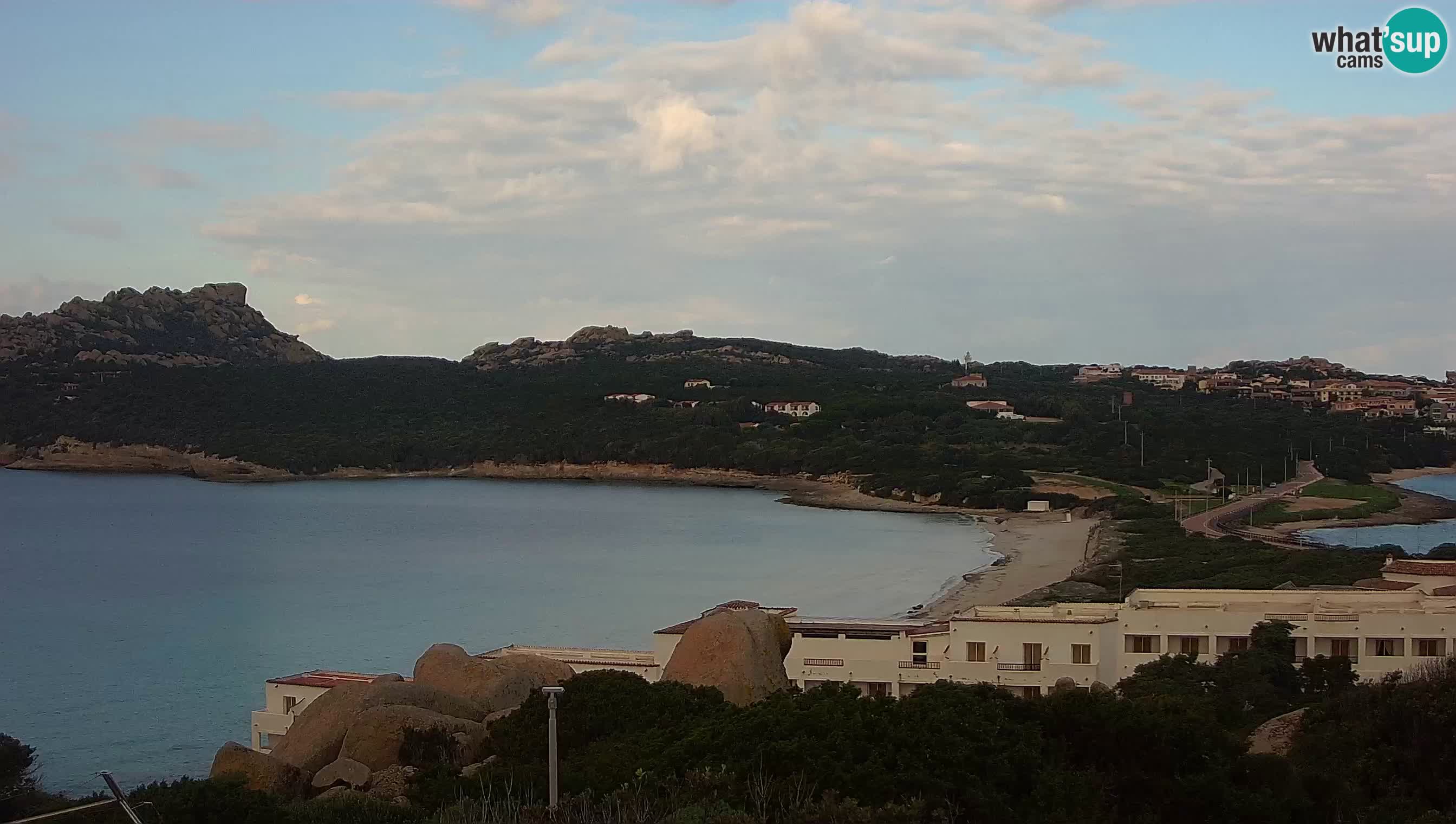 Webcam en vivo Capo Testa la playa de 2 mar – Santa Teresa Gallura – livecam Sardinia