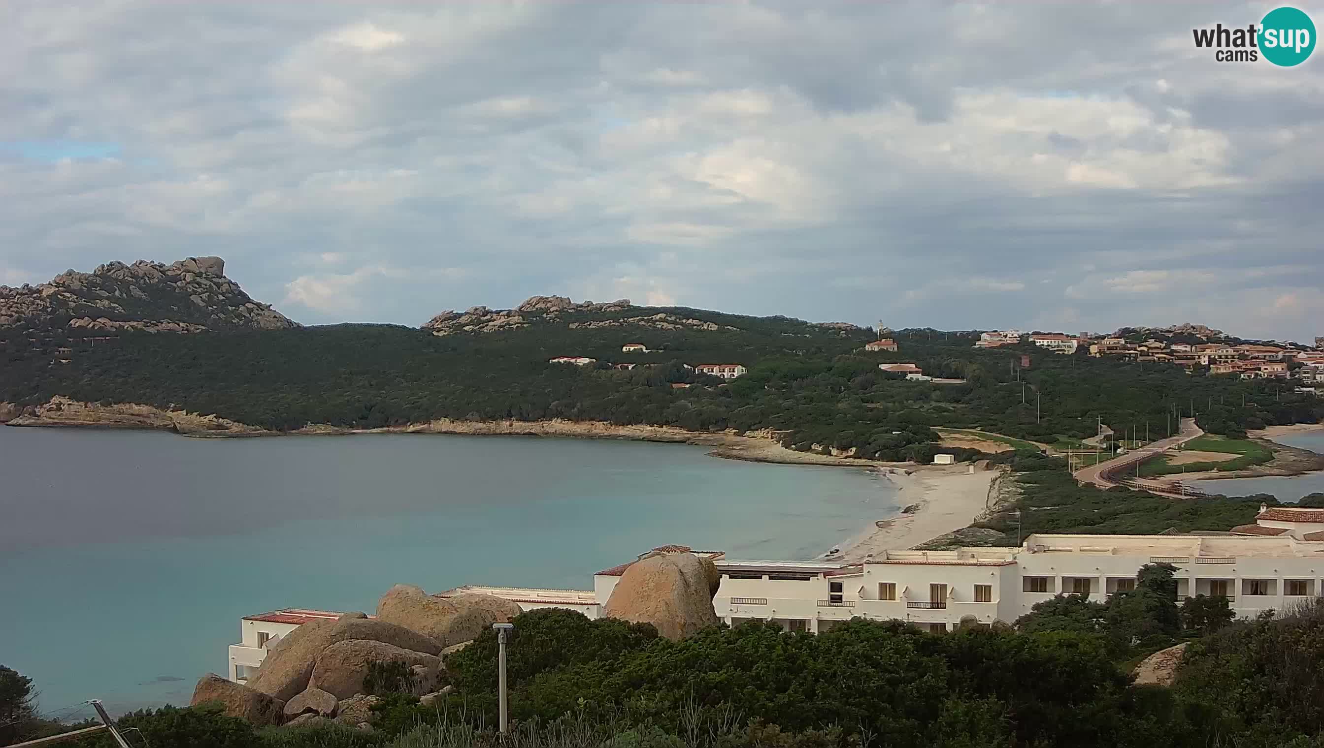 Web kamera uživo Capo Testa plaža s 2 mora – Santa Teresa Gallura – kamera uživo Sardinija