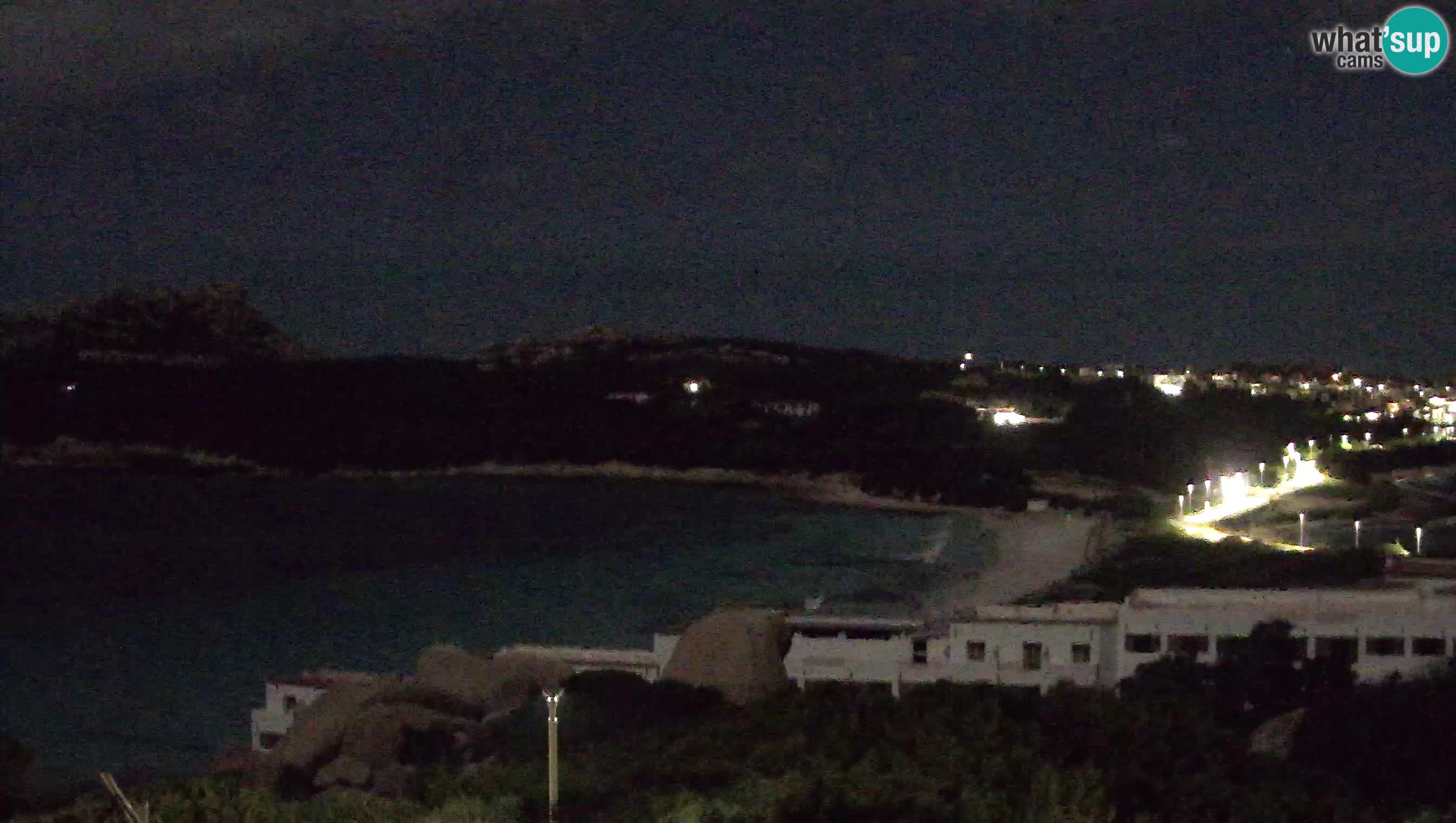 Live Webcam Capo Testa der Strand von 2 Meer – Santa Teresa Gallura – livecam Sardinien